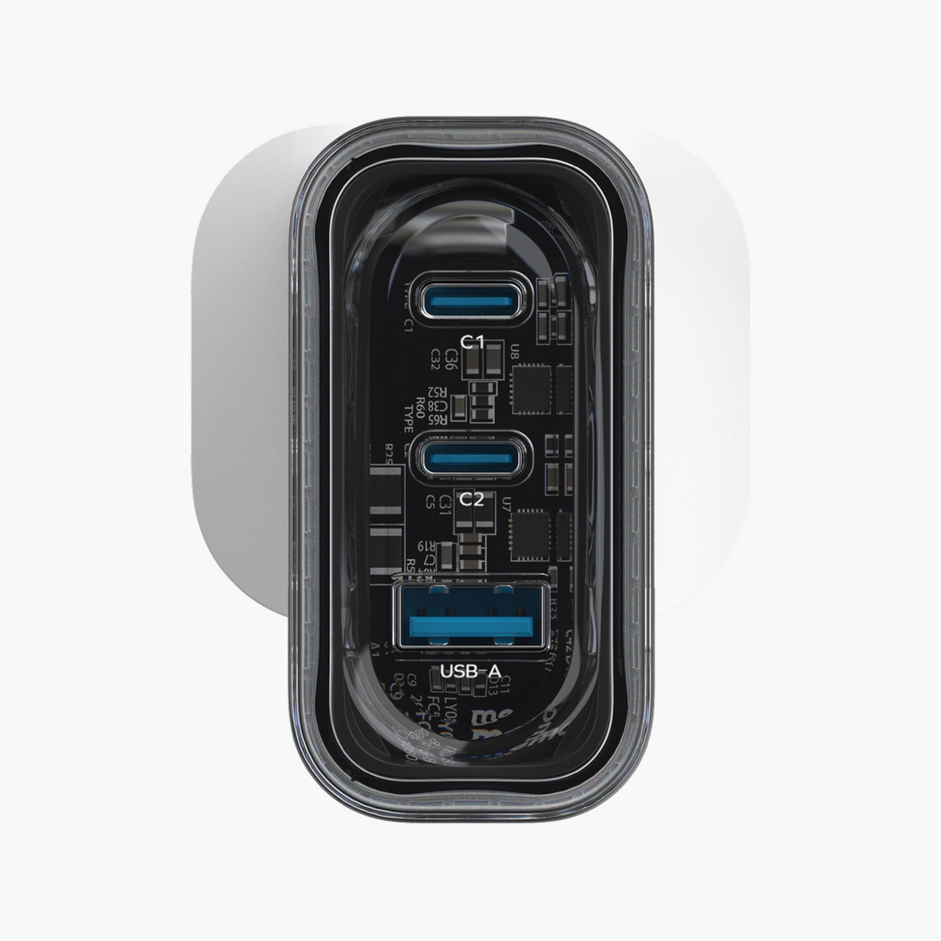 Momax 1-Charge Flow Gan Wall Charger 3 Ports 80W - White | UM52UKW-electronics-accessories-mobileaccesories-image-2