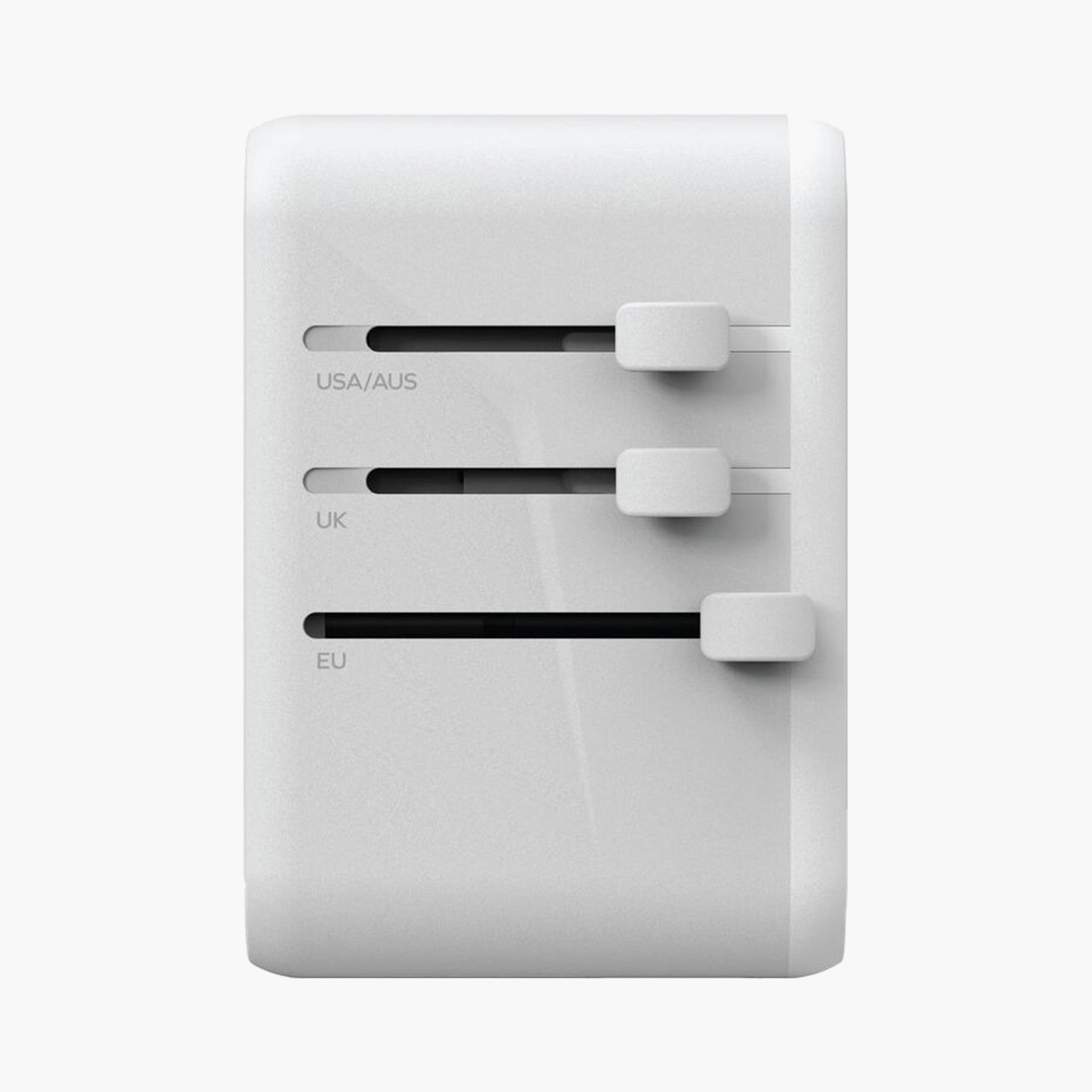 Momax Travel Socket 1-World Power Adapter Charger Gan PD 5 Ports 70W - White | UA8AW-electronics-accessories-mobileaccesories-image-5