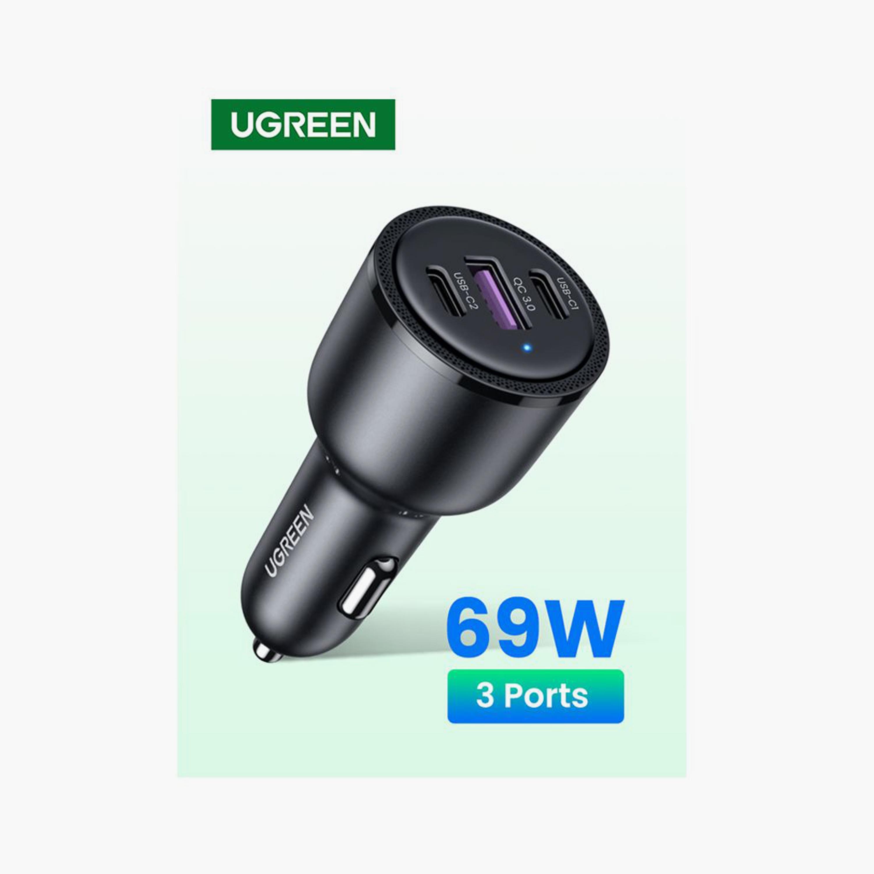 UGREEN Car Charger 69W Max - Black | 20467-electronics-accessories-mobileaccesories-image-2