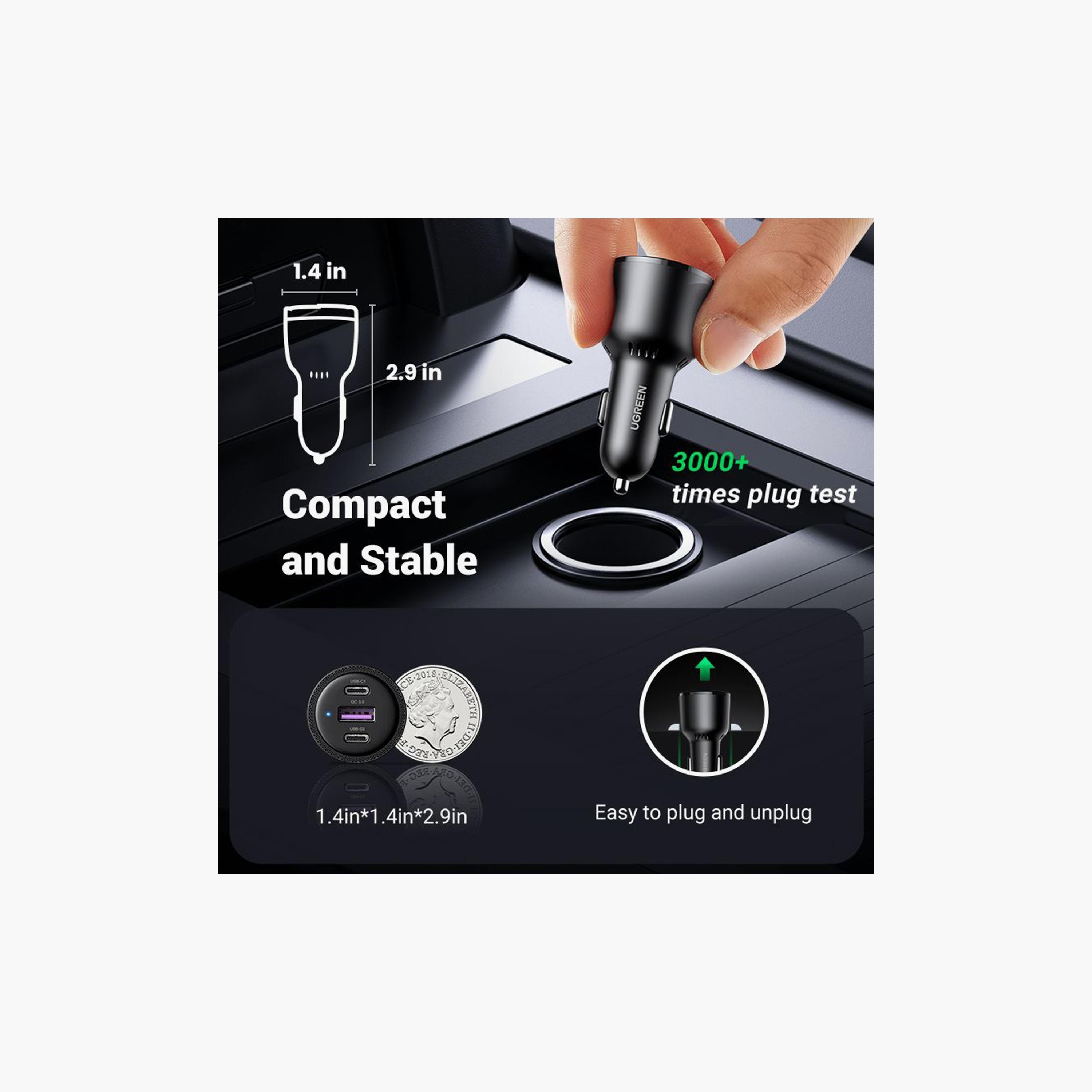 UGREEN Car Charger 69W Max - Black | 20467-electronics-accessories-mobileaccesories-image-5