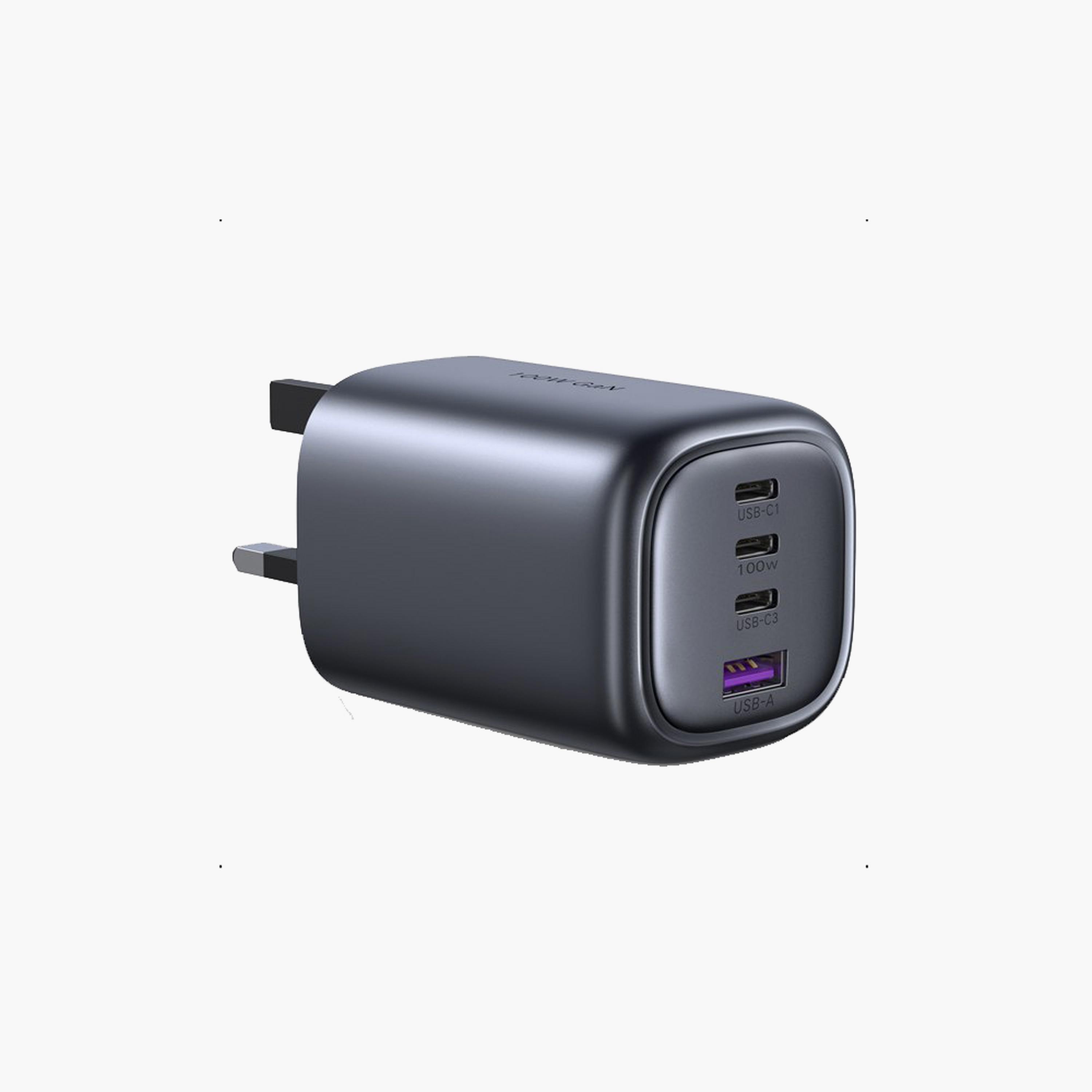 UGREEN Wall Charger Gan Fast Charger 100W UK - Space Grey | 40749-electronics-accessories-mobileaccesories-image-1