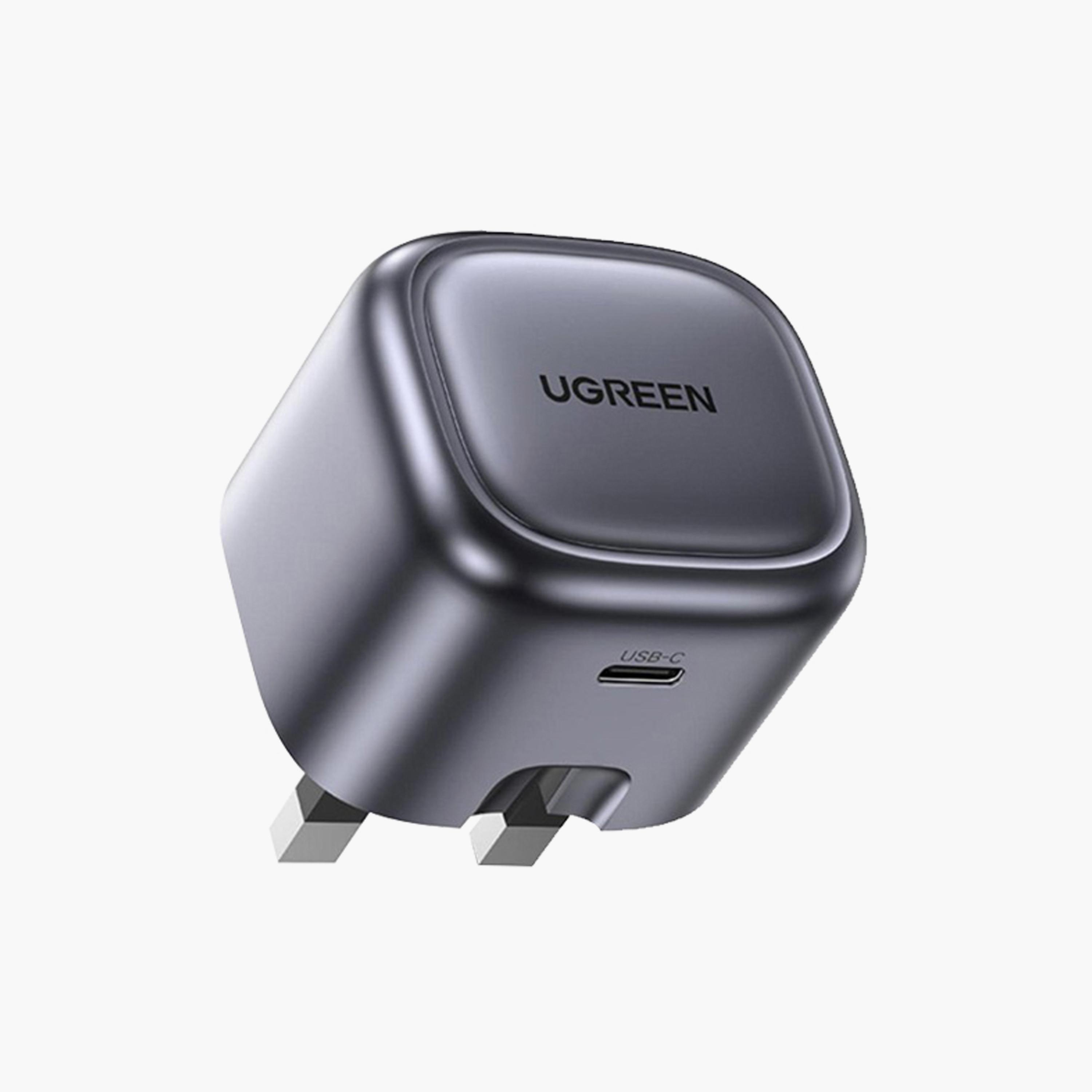 UGREEN Gan Fast Charger 20W UK - Grey | 90877-electronics-accessories-mobileaccesories-image-1