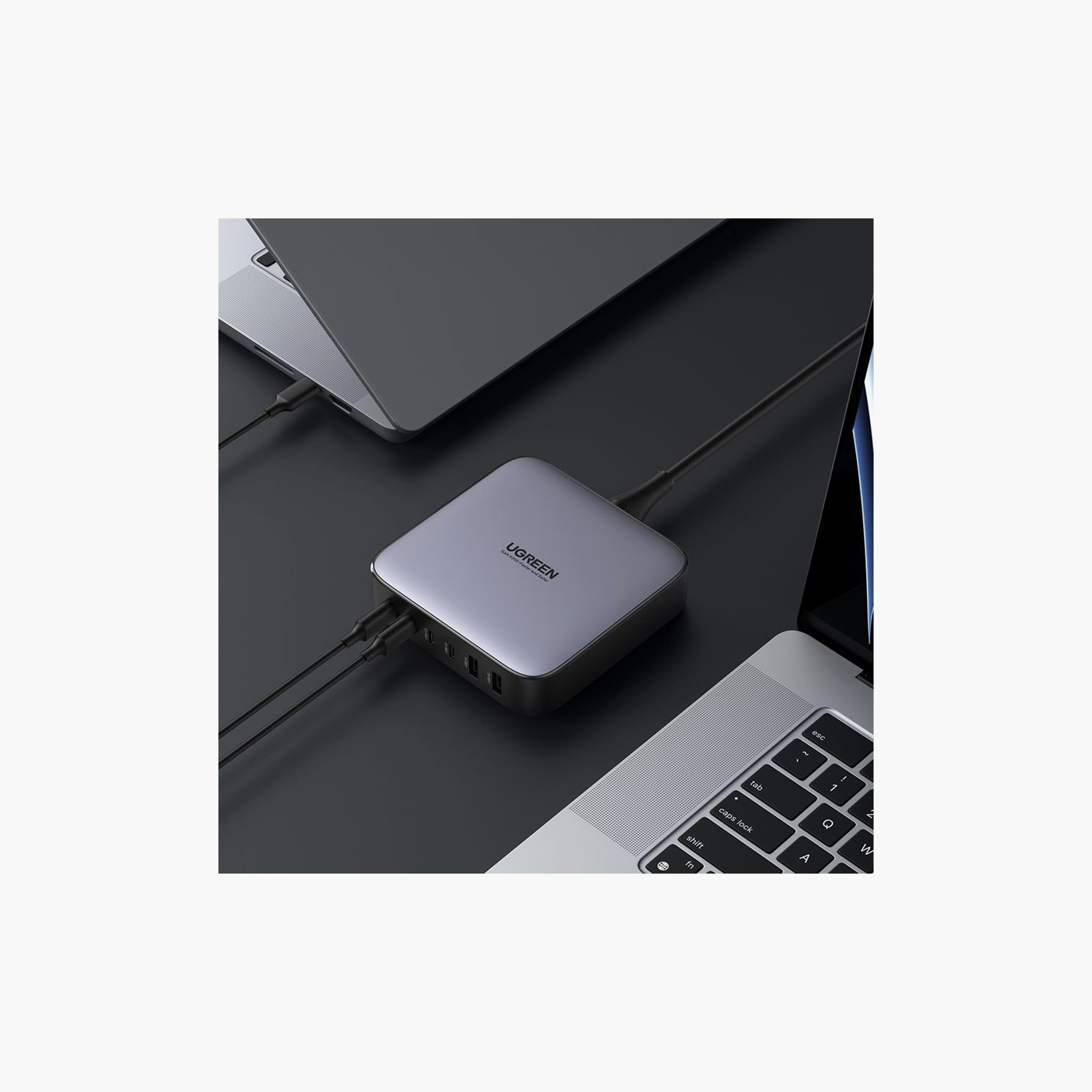 UGREEN Gan 200W Desktop Charger 6-Port - Space Grey | 40915ZD-electronics-accessories-mobileaccesories-image-4