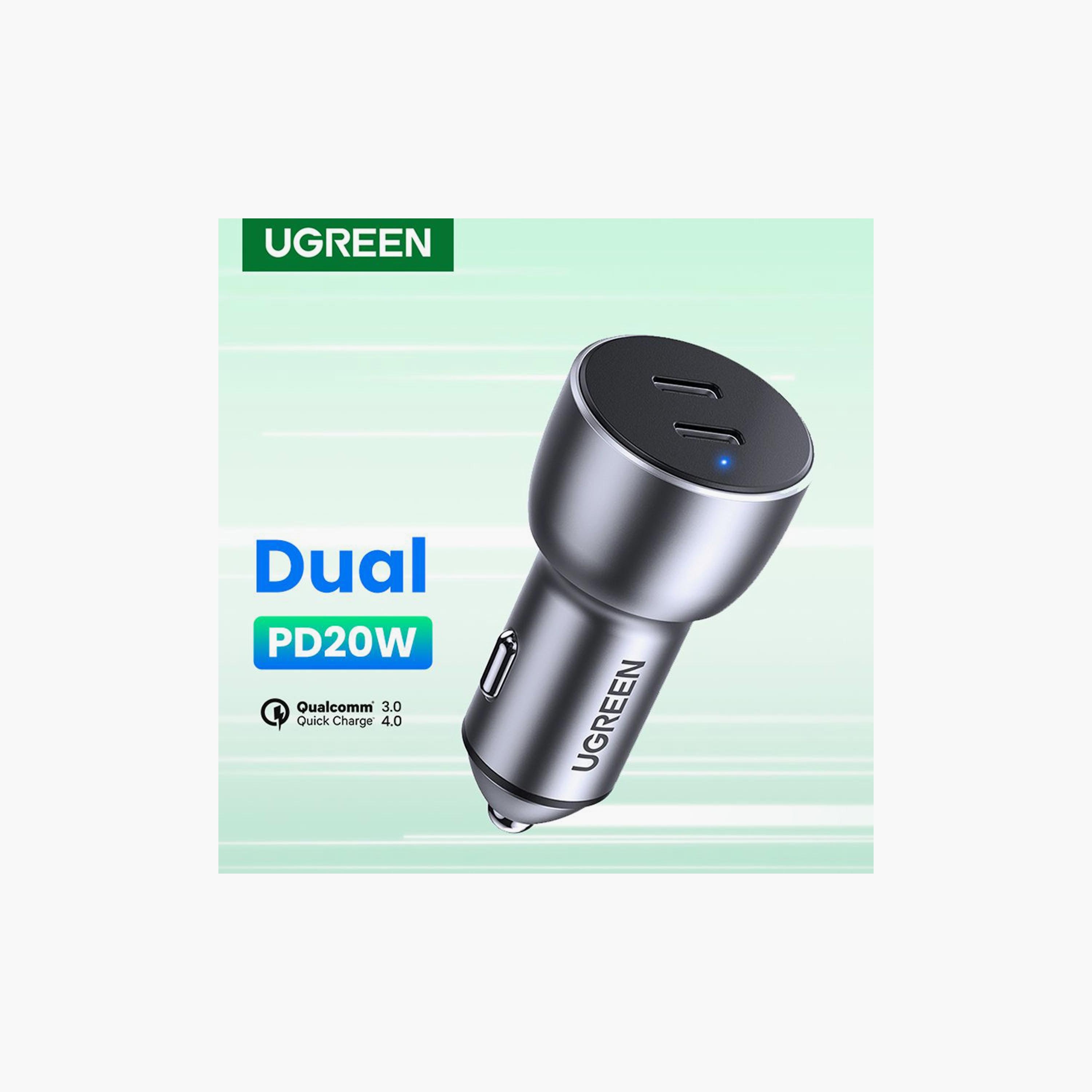 UGREEN PD Car Charger 40W - Space Grey | 70594-electronics-accessories-mobileaccesories-image-2