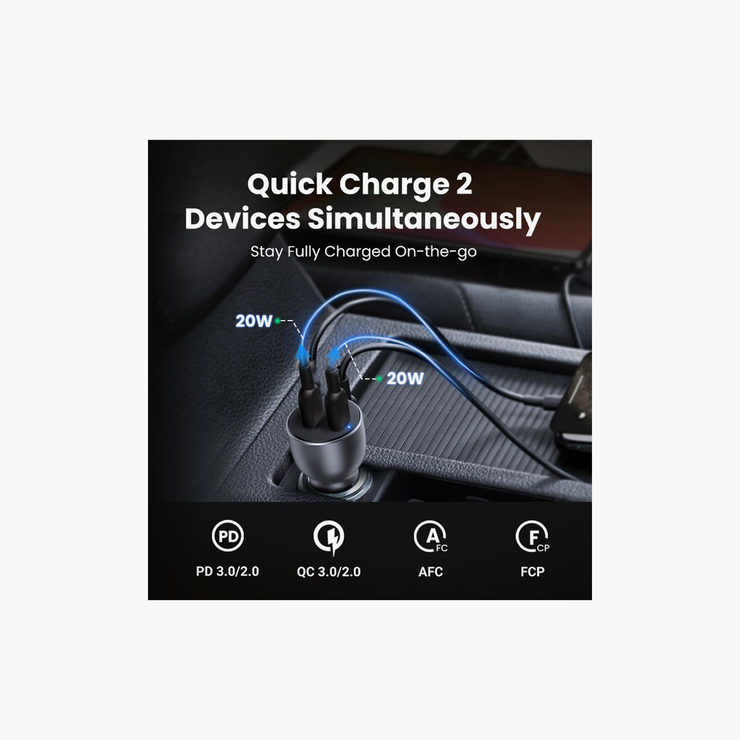 UGREEN PD Car Charger 40W - Space Grey | 70594-electronics-accessories-mobileaccesories-image-6