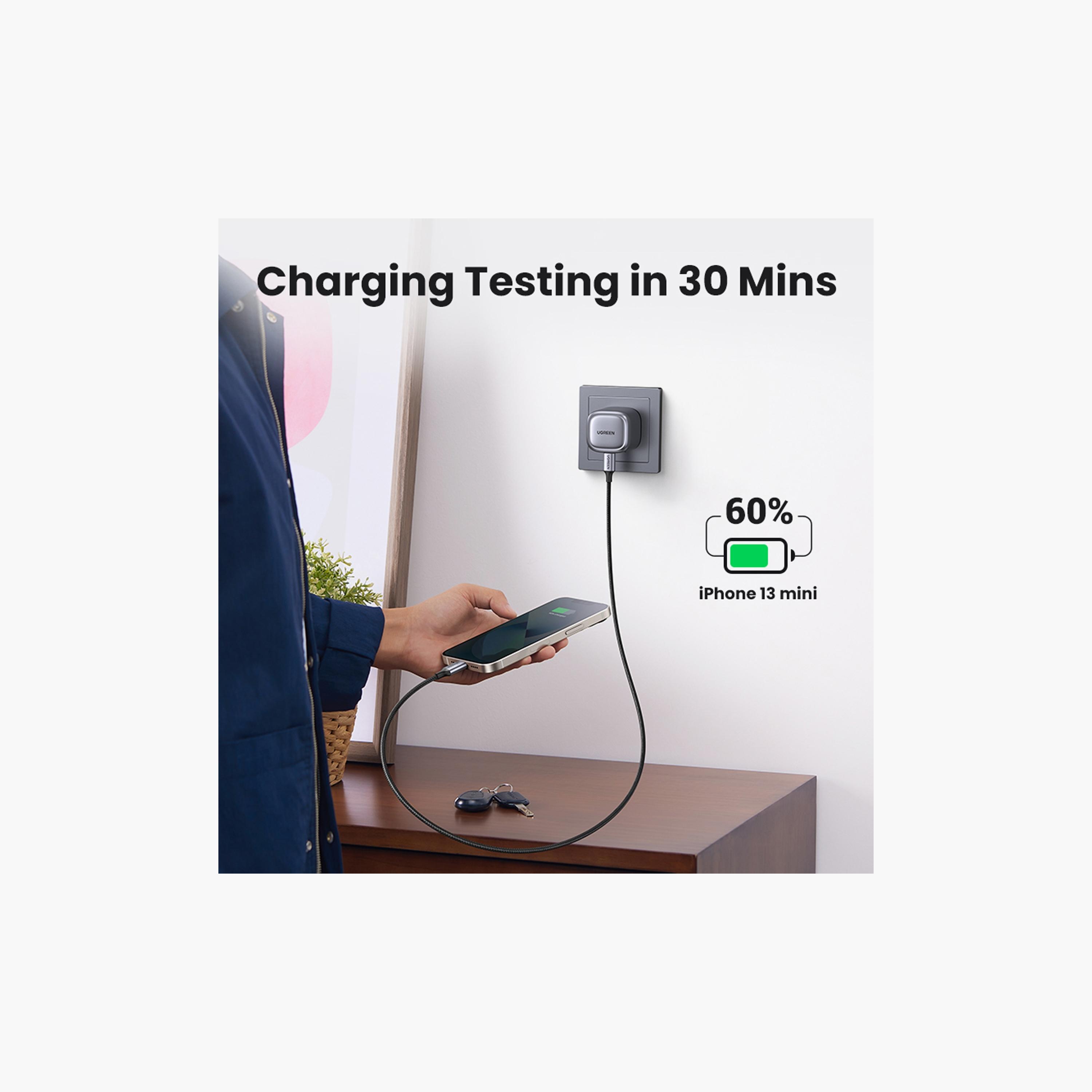 UGREEN Nexode 30W USB-C PD Gan Fast Charger UK - White | 15330-electronics-accessories-mobileaccesories-image-6