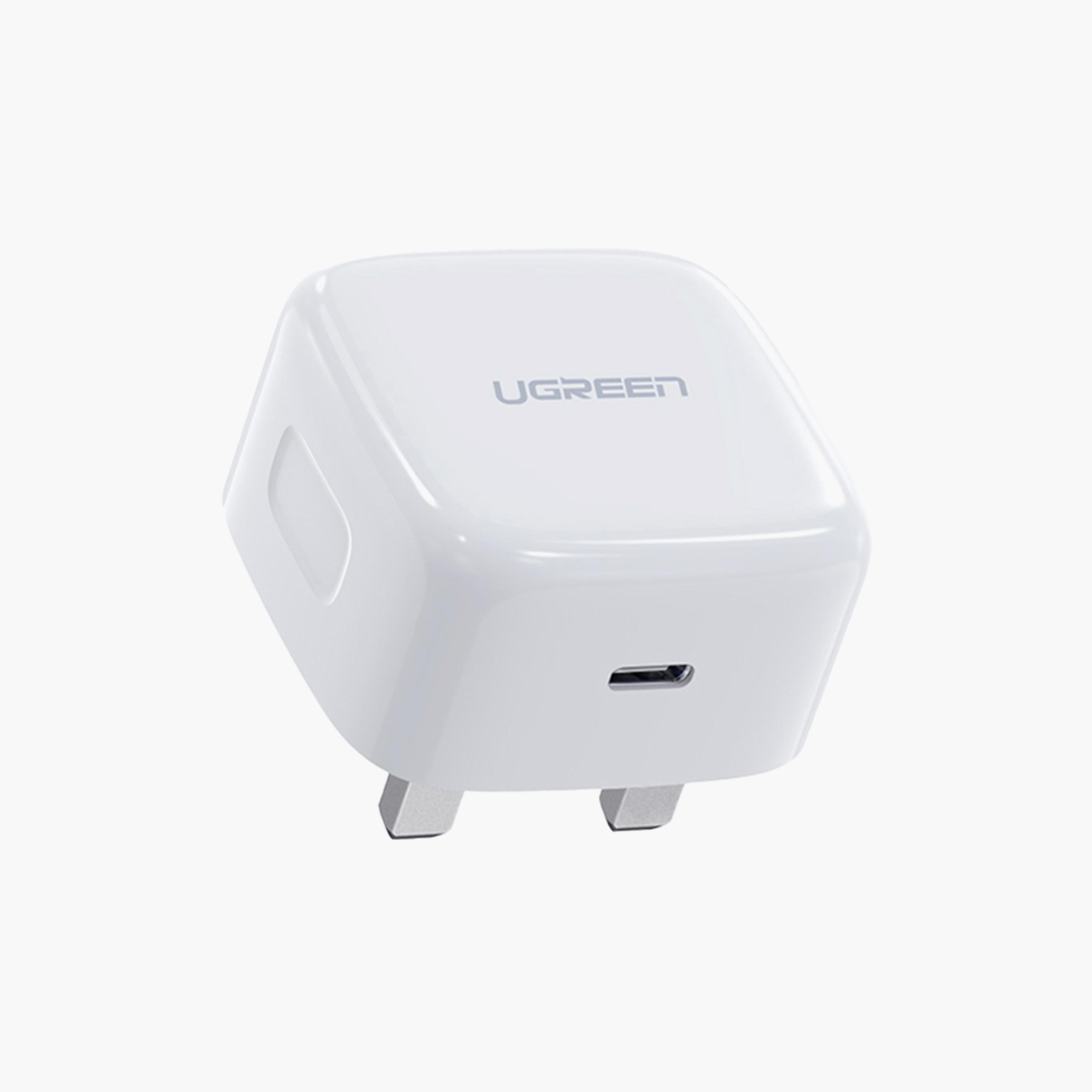UGREEN Wall Charger PD Port Fast Charger 20W - White | 60451-electronics-accessories-mobileaccesories-image-1