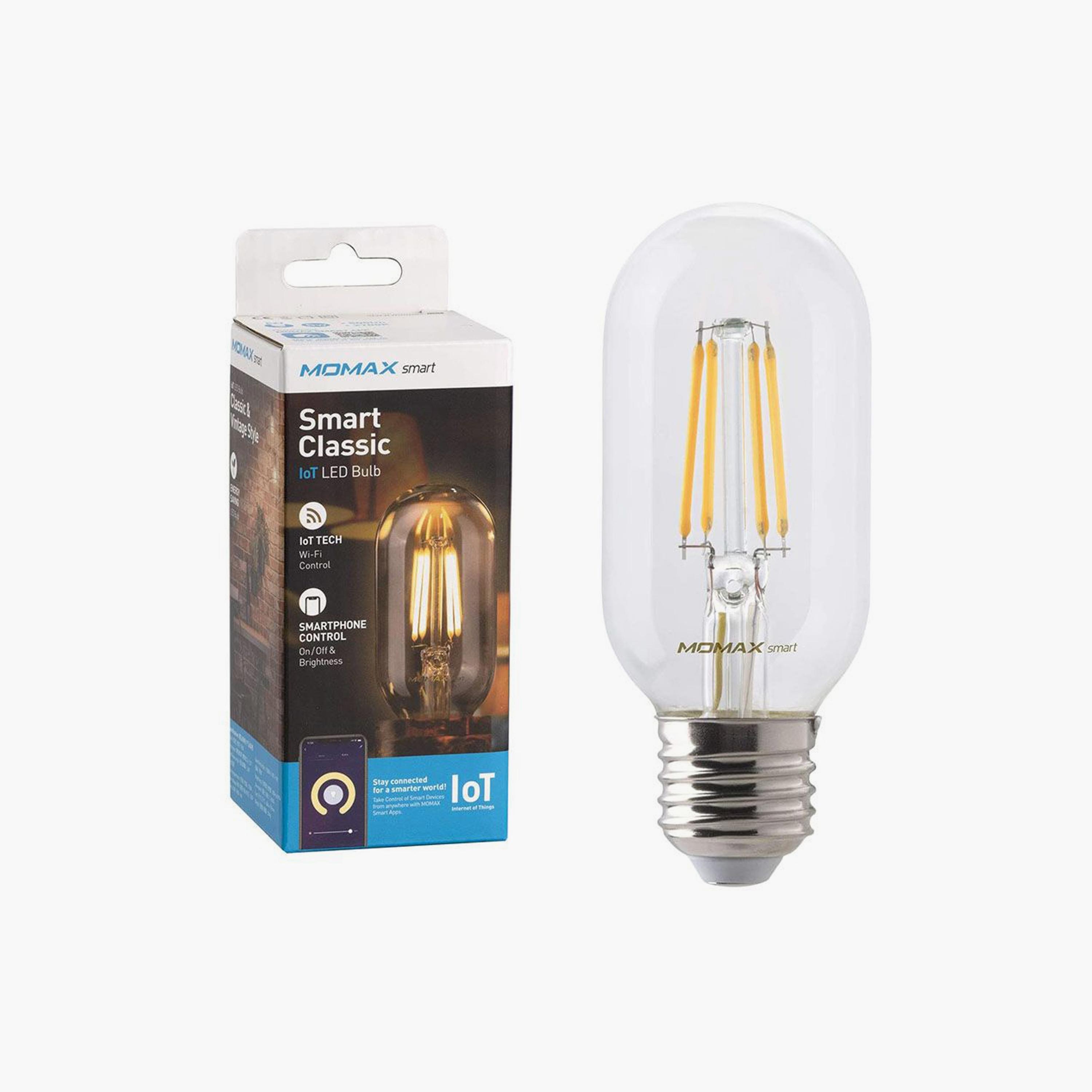 Momax Smart Classic IoT LED Bulb Wi-Fi 230V - Cylinder | IB6SY-household-lighting-decorativelighting-noveltylights-image-2