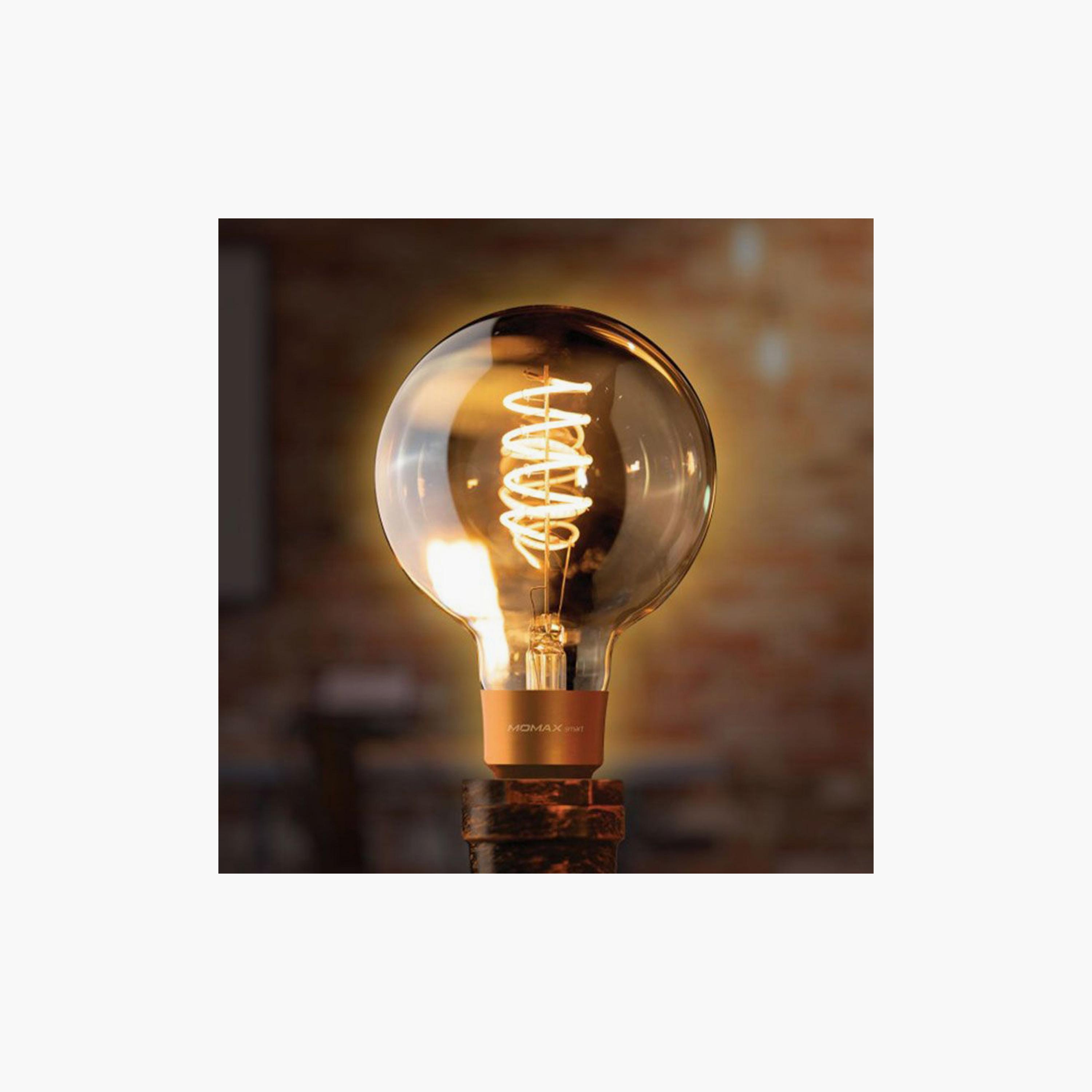 Momax Smart Classic IoT LED Bulb Wi-Fi 230V - Globe | IB3SY-household-lighting-decorativelighting-noveltylights-image-5