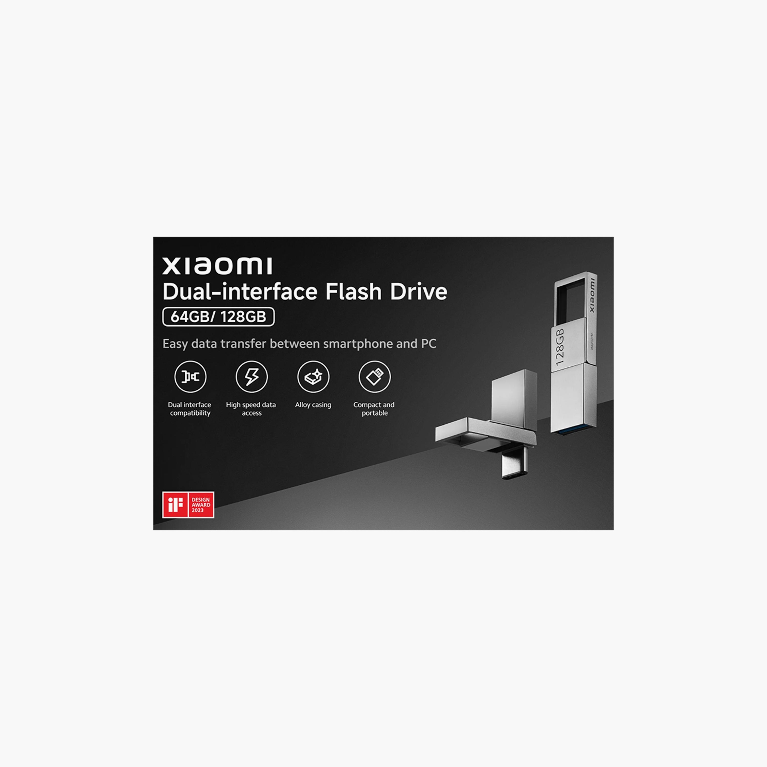 Xiaomi Flash Drive Storage Dual-interface 128GB - Grey | BHR8816GL-electronics-accessories-computeraccesories-image-5