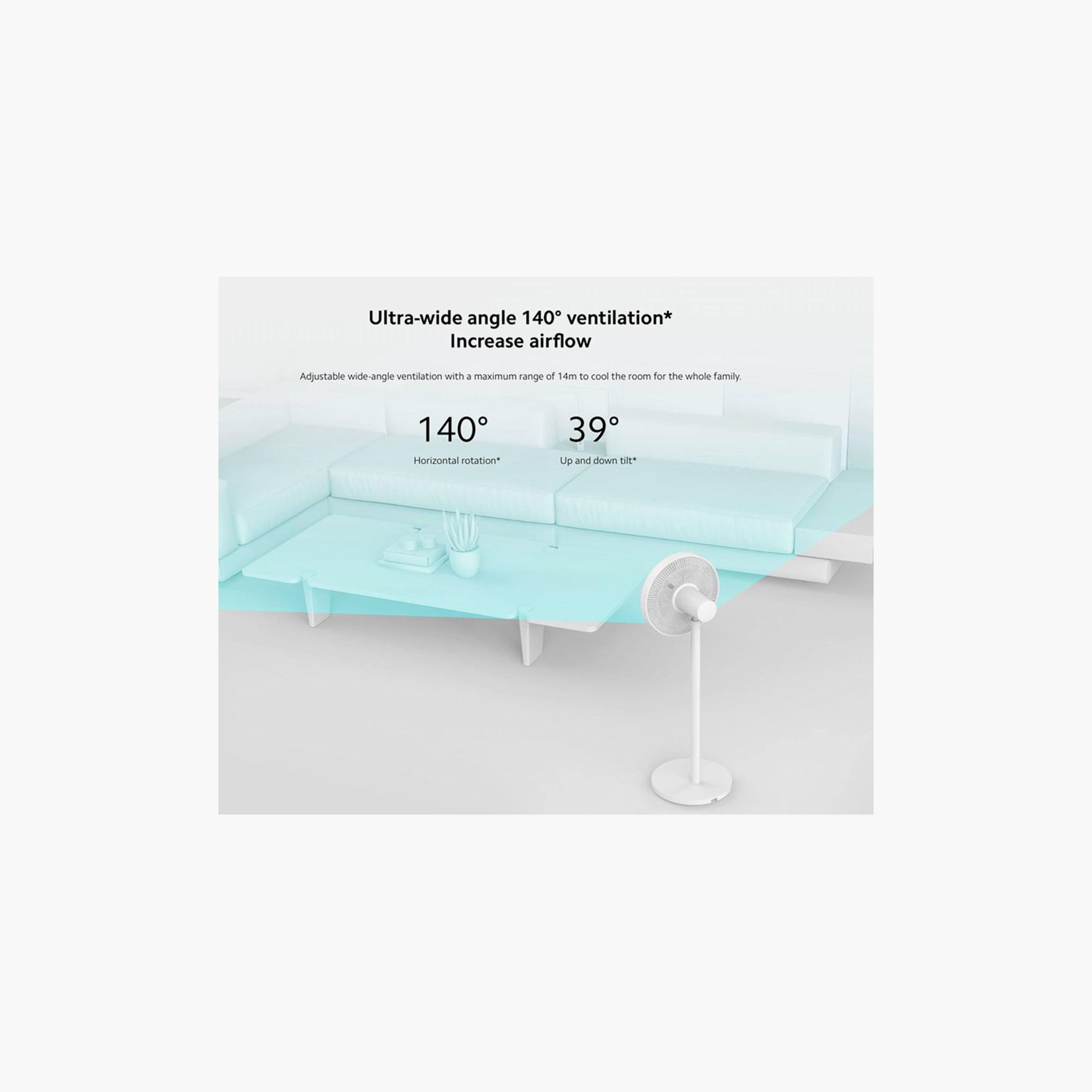 Xiaomi Mi Smart Standing Fan 2 15W - White | BHR5683HK-household-appliances-homeappliances-fans-image-5