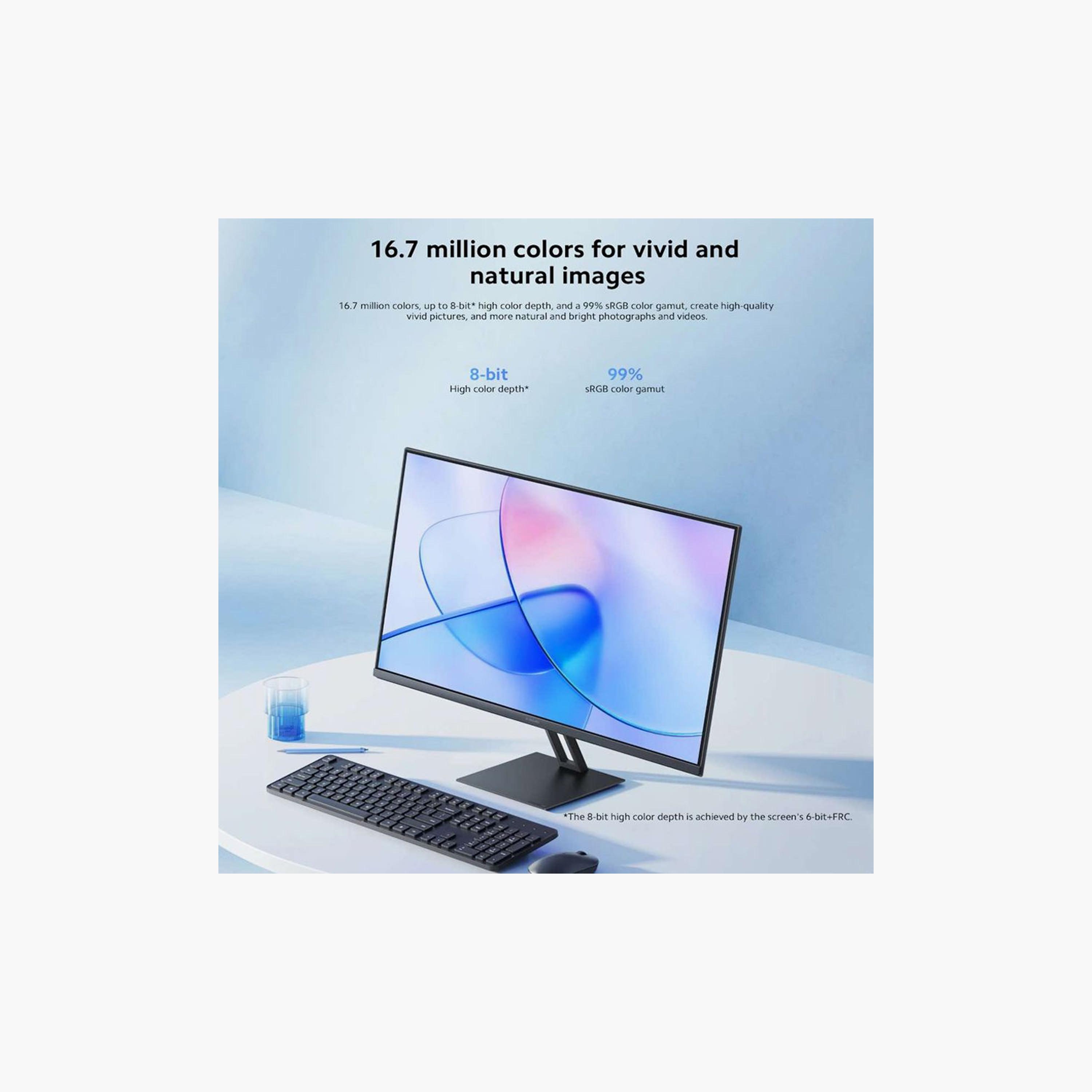 شاشة عرض شاومي A27i Full HD 100Hz مقاس 27 بوصة - أسود | ELA5347UK-electronics-accessories-computeraccesories-image-4