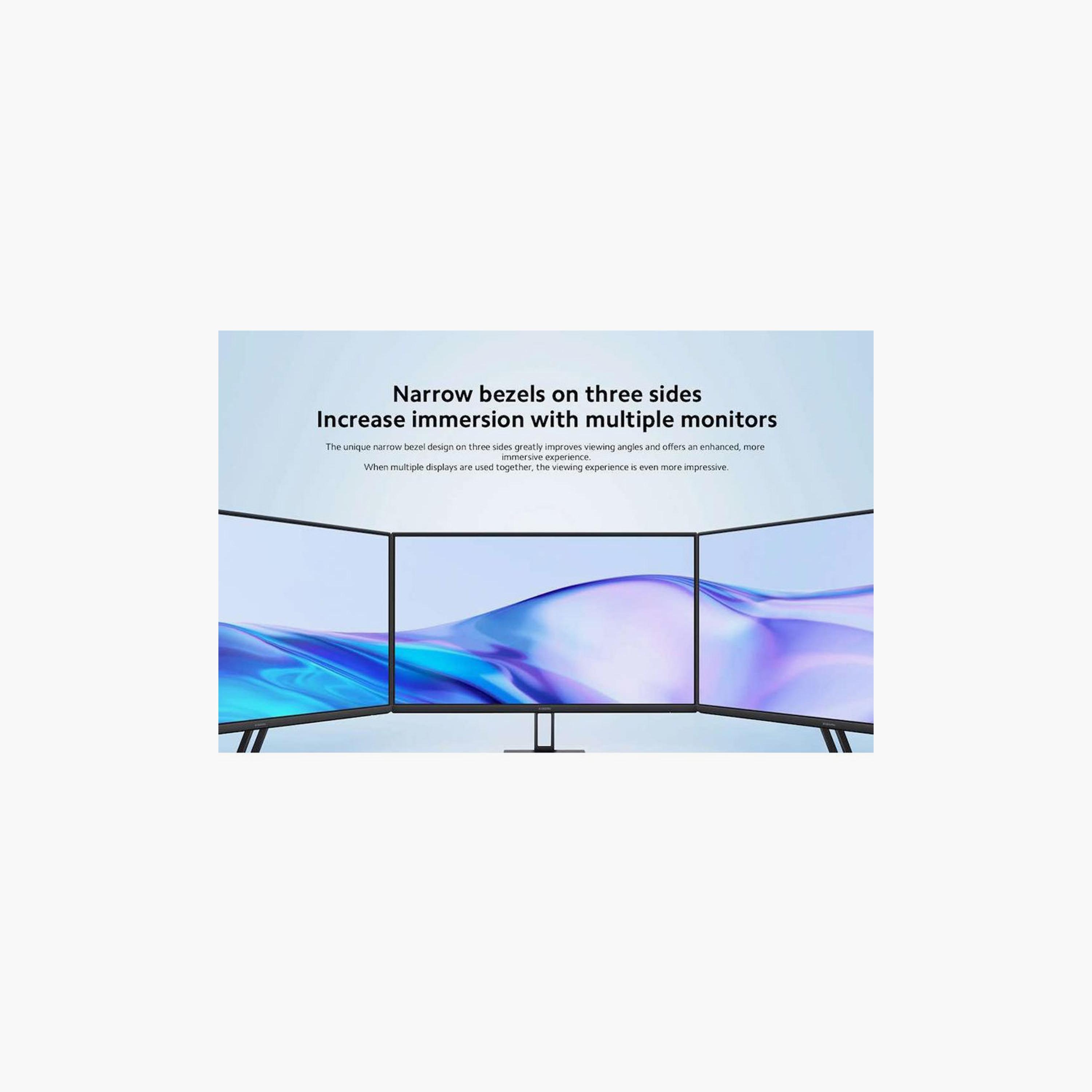 شاشة عرض شاومي A27i Full HD 100Hz مقاس 27 بوصة - أسود | ELA5347UK-electronics-accessories-computeraccesories-image-5