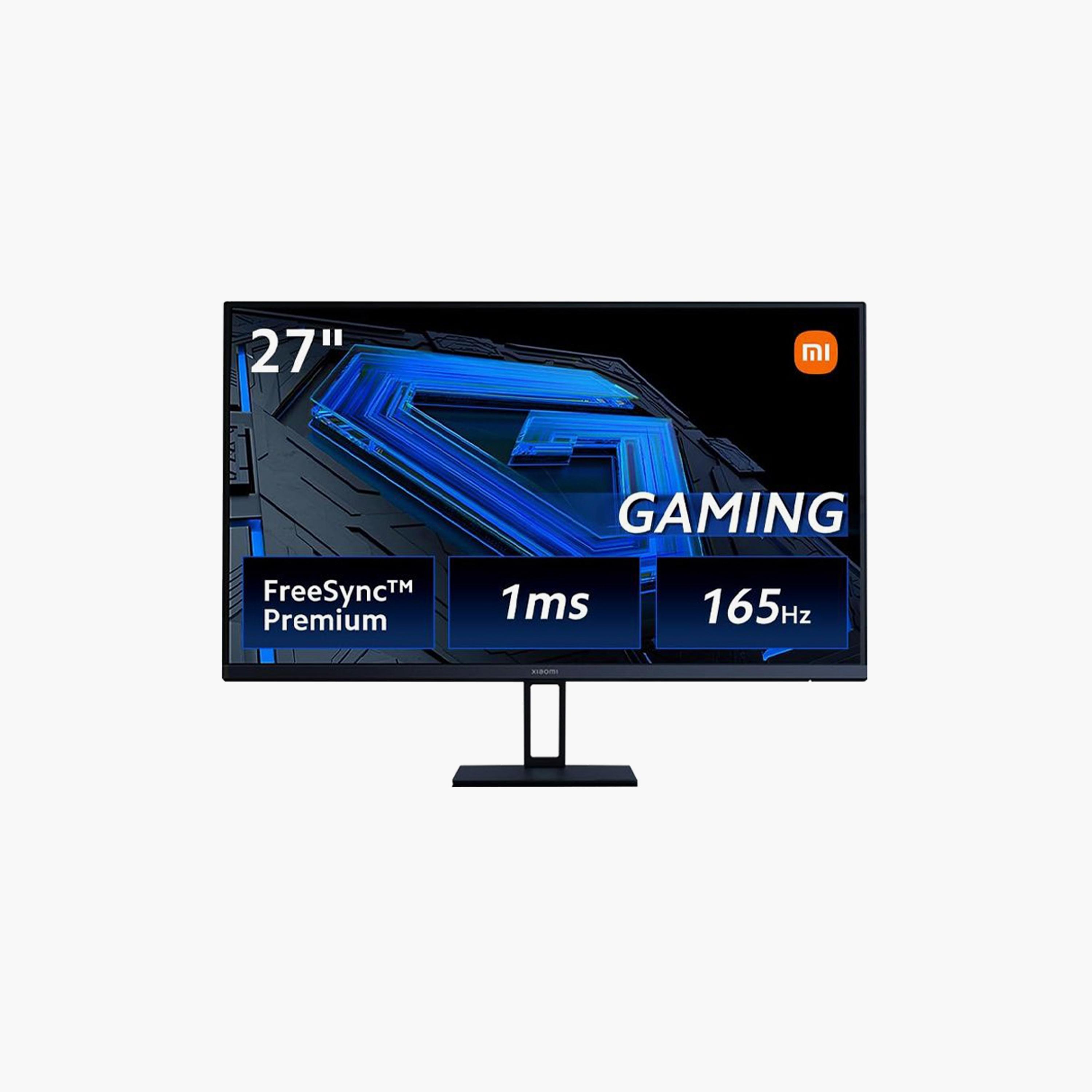 شاشة عرض شاومي G27i للألعاب Full HD 165Hz مقاس 27 بوصة - أسود | ELA5379UK-electronics-accessories-computeraccesories-image-2