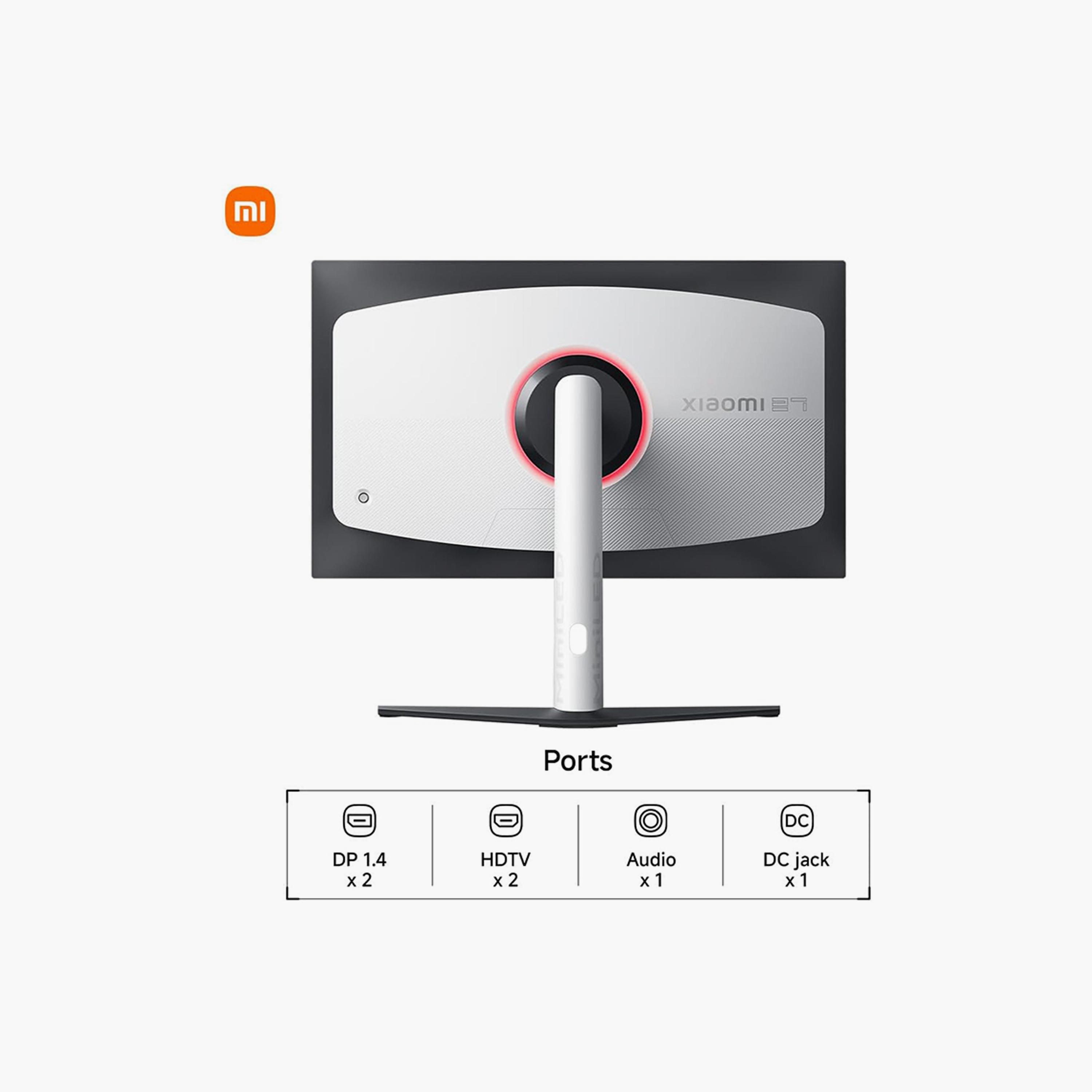 شاشة عرض شاومي ميني LED G برو 27i 2K 180Hz 27 بوصة للألعاب - أسود | ELA5587UK-electronics-accessories-computeraccesories-image-4
