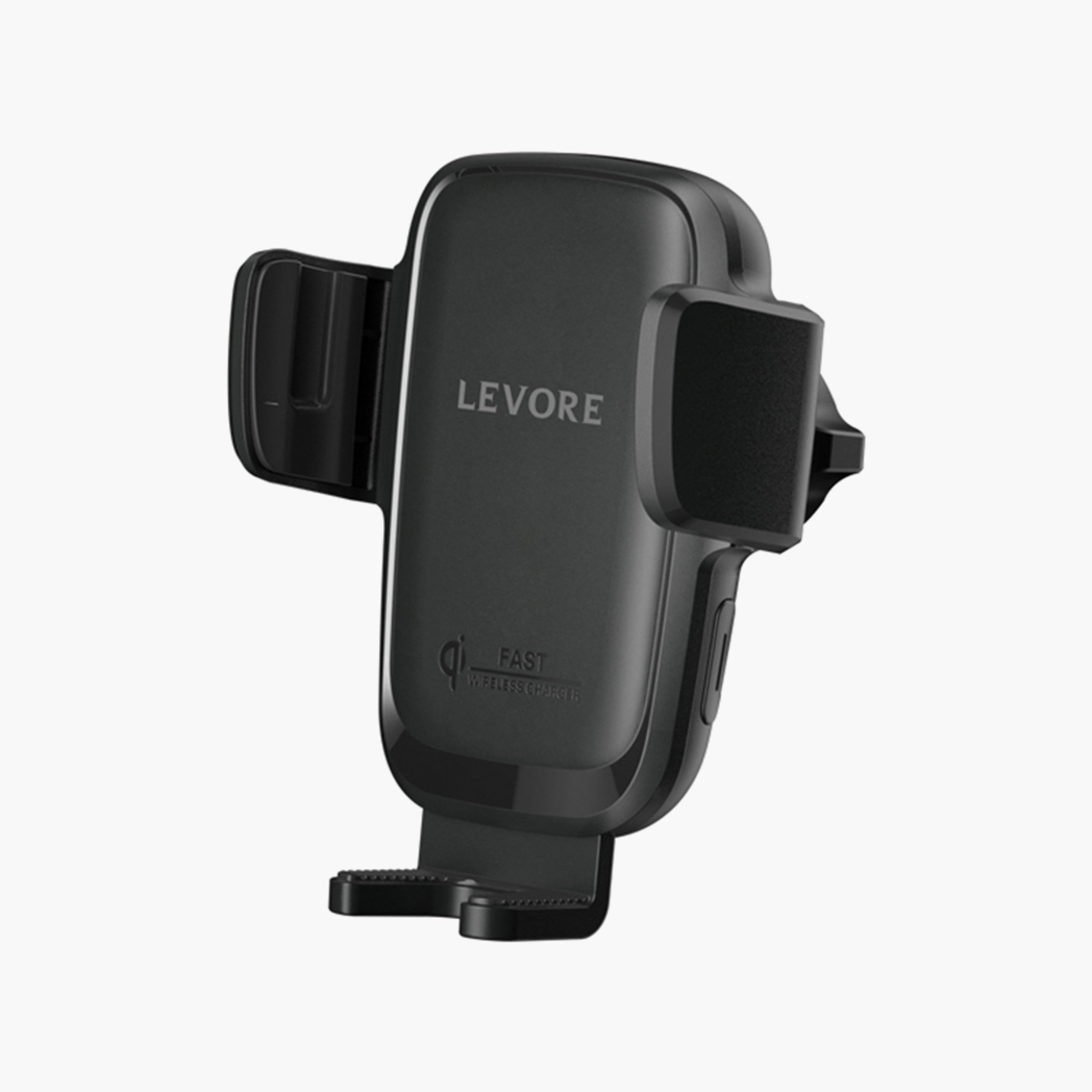 Levore 15W Magnetic Wireless Car Charger Holder Fast Charging - Black | LS21-BK-electronics-accessories-mobileaccesories-image-1