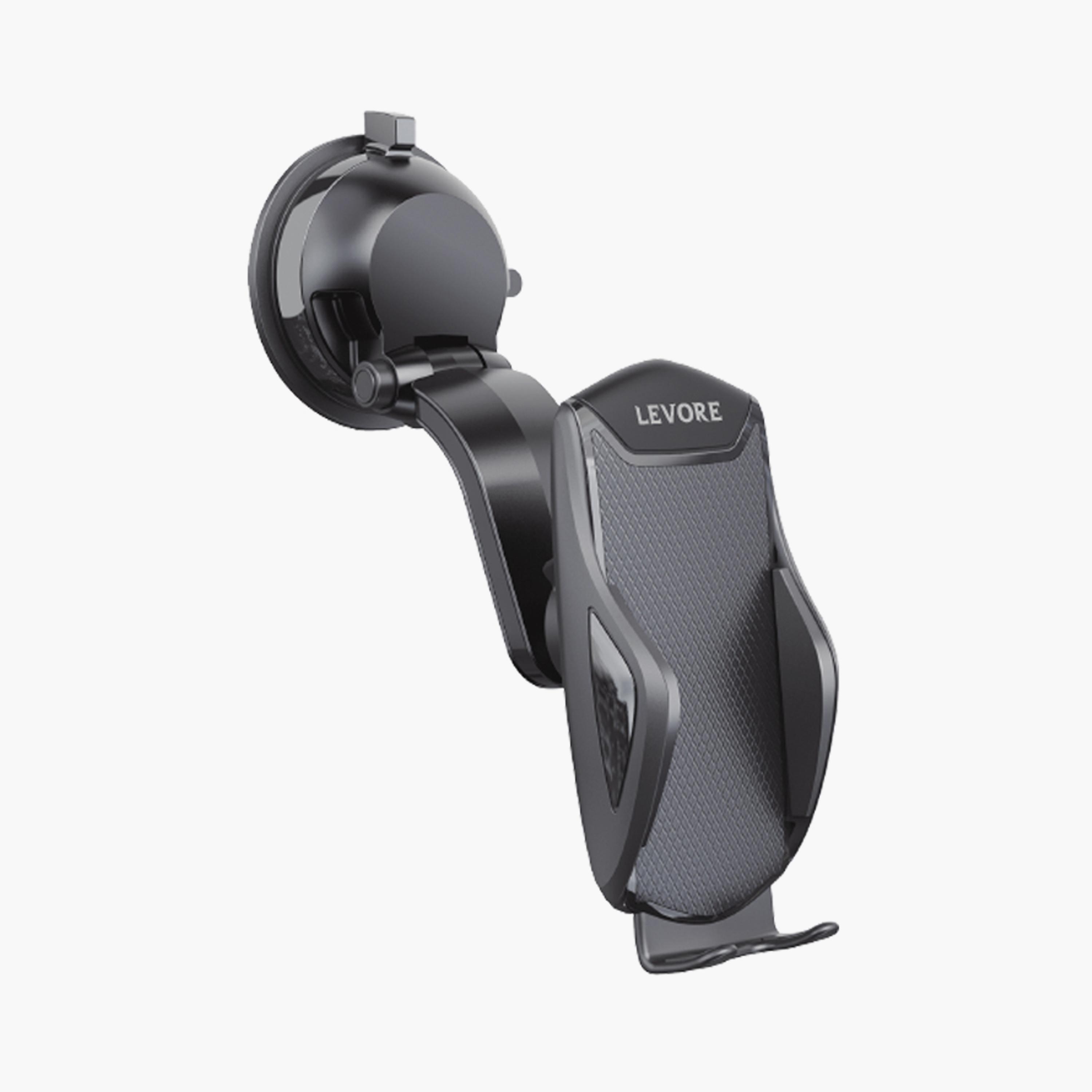 Levore Universal phone holder 2 IN 1 Sticker and AC vent.360 - Black | LS43-BK-electronics-accessories-mobileaccesories-image-1