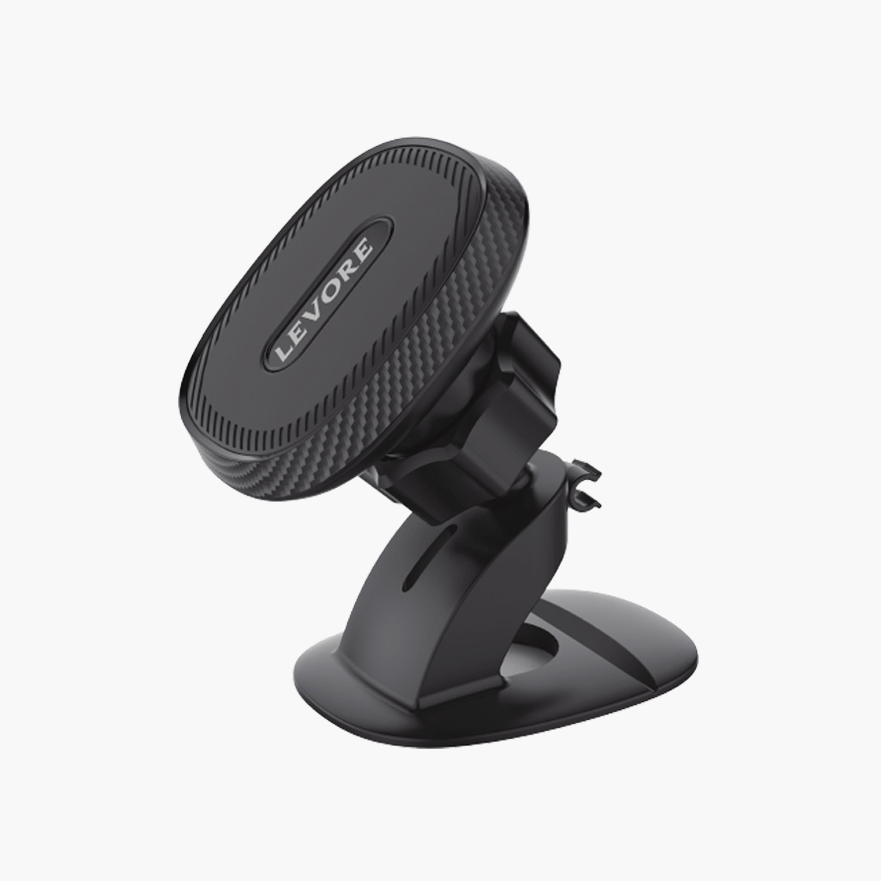 Levore Universal Magnetic Phone Holder for Windshield and Dashboard - Black | LS44-BK-electronics-accessories-mobileaccesories-image-1