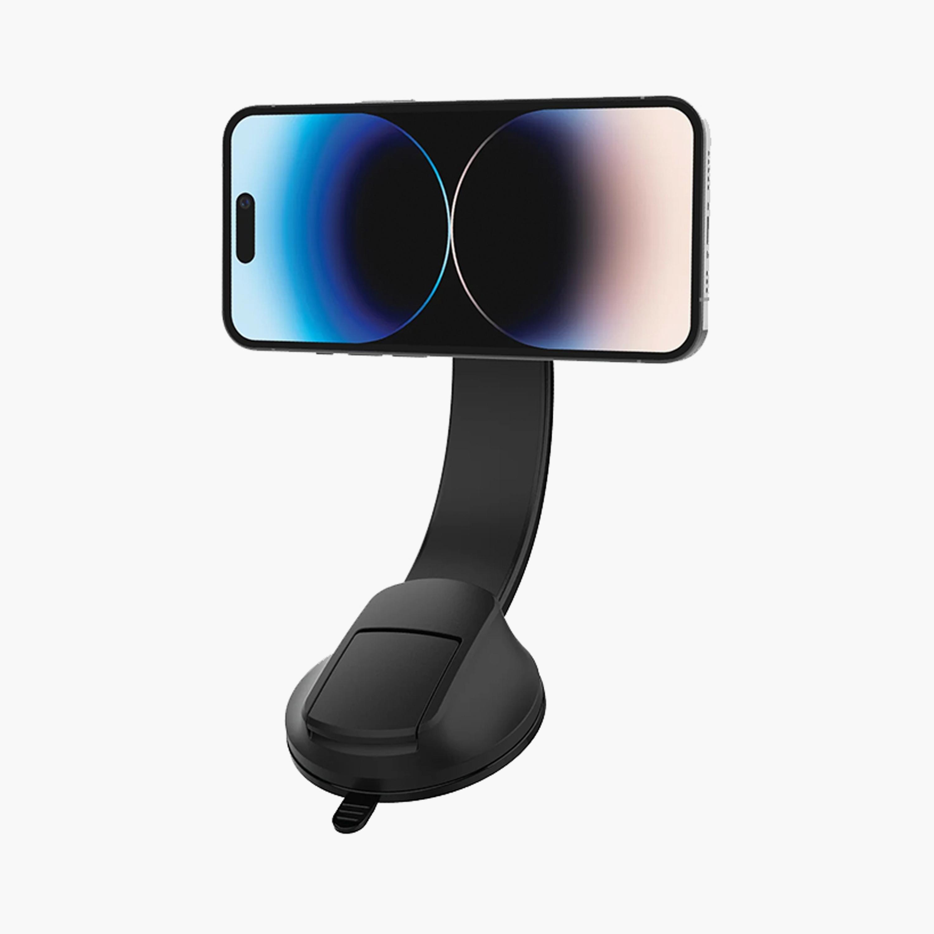 Momax Q.Mag Mount 5 15W Magnetic Wireless Charging Car Mount - Black | CM25BE-electronics-accessories-mobileaccesories-image-2