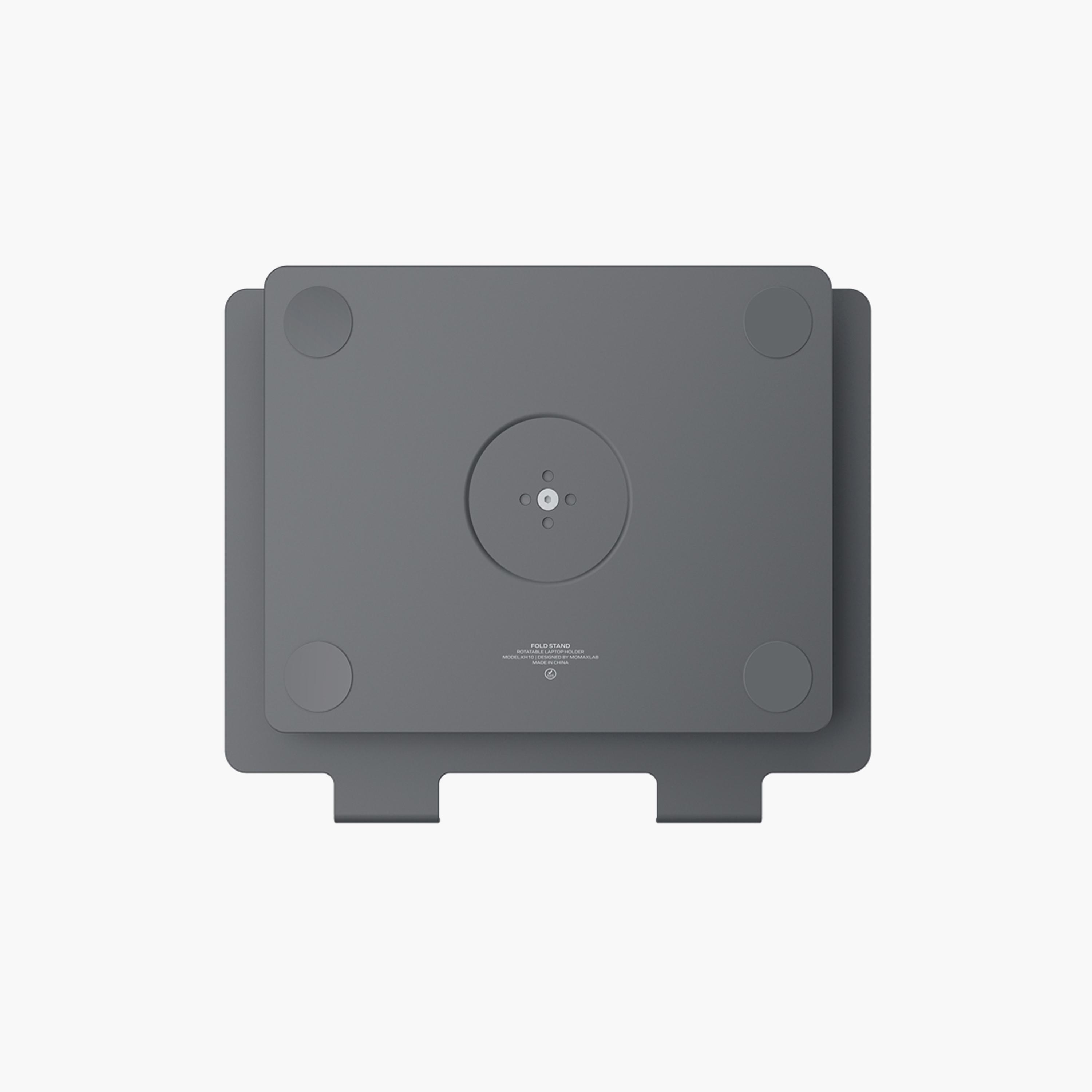 Momax Foldable & Rotatable Tablet/Laptop Stand, 360° Rotation, Aluminium Alloy - Grey | KH10E-electronics-accessories-computeraccesories-image-6