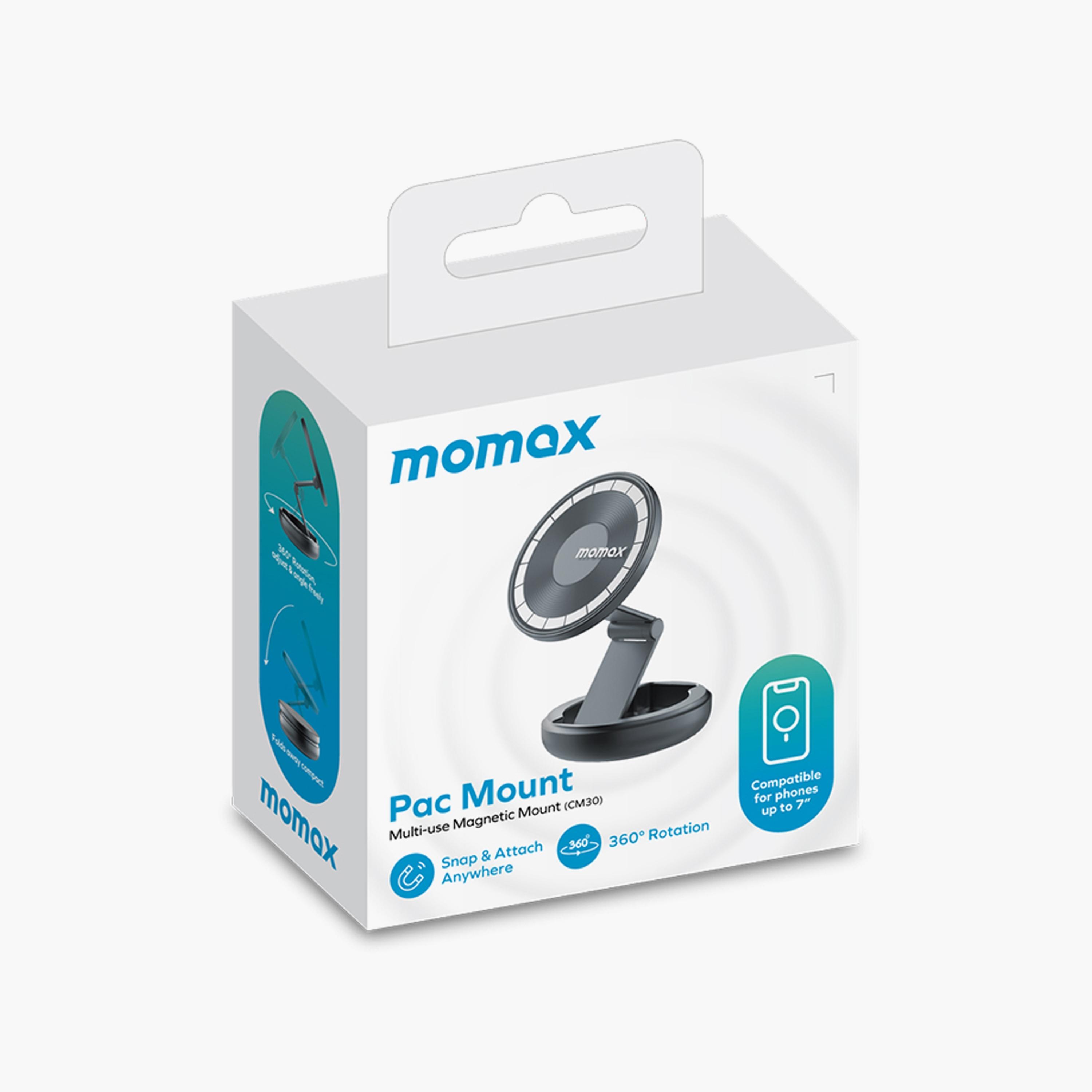 Momax Pac Mount Multi-Use Magnetic Mount  - Grey | CM30E-electronics-accessories-mobileaccesories-image-4
