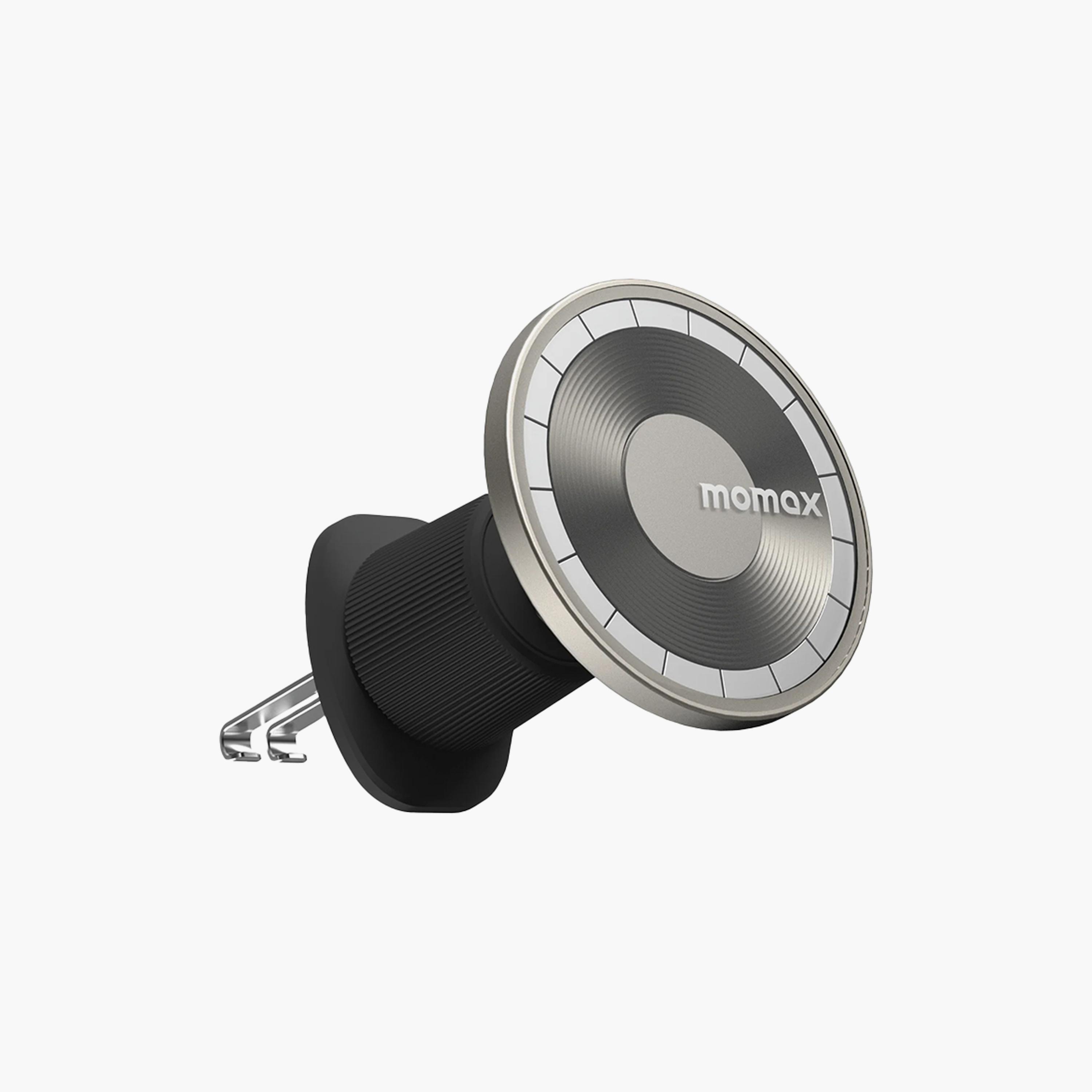 Momax Move Easy Magnetic Car Mount - Titanium | CM22L-electronics-accessories-mobileaccesories-image-1