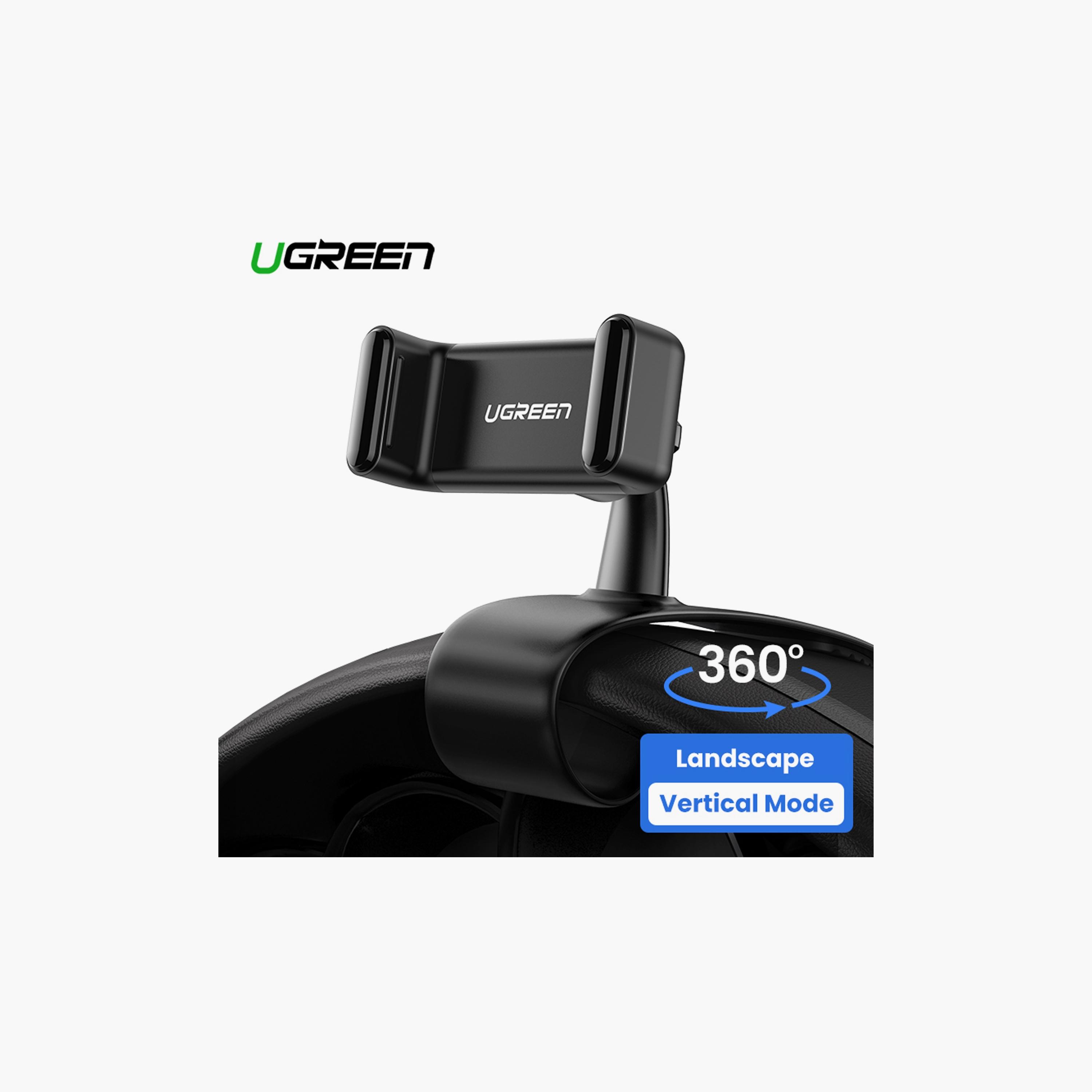 UGREEN Phone Holder for Car Dashboard - Black | 60796-electronics-accessories-mobileaccesories-image-2