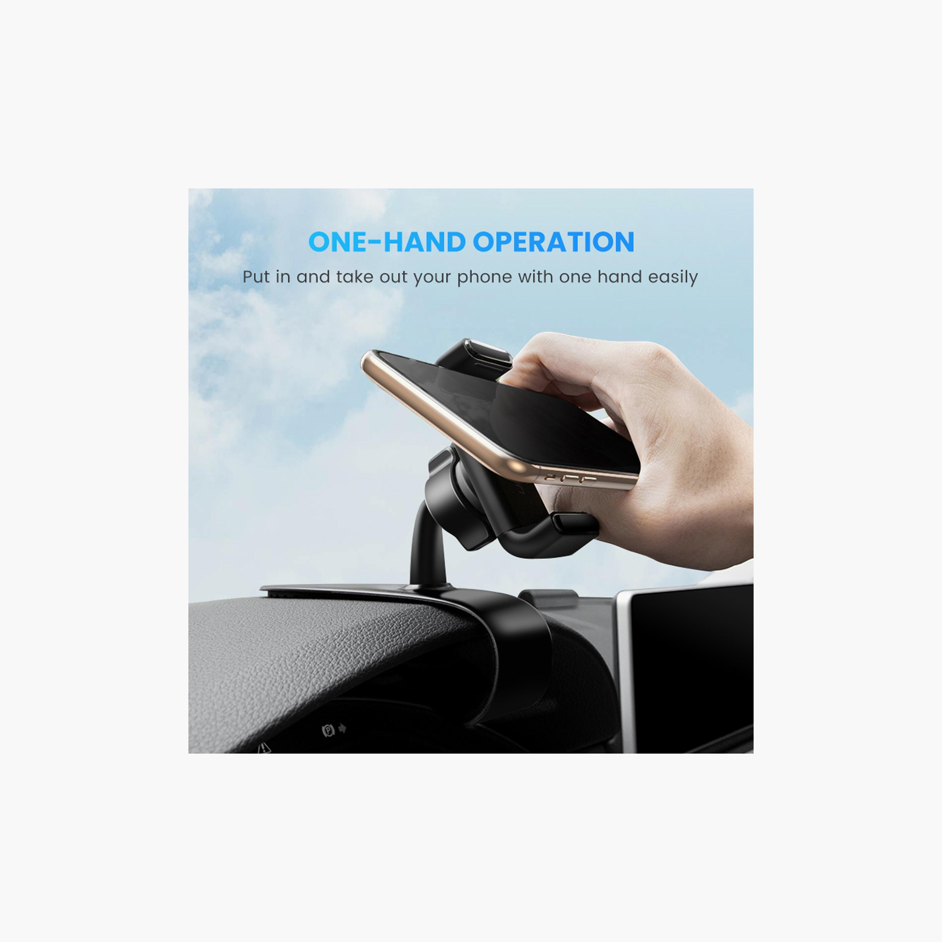 UGREEN Phone Holder for Car Dashboard - Black | 60796-electronics-accessories-mobileaccesories-image-4