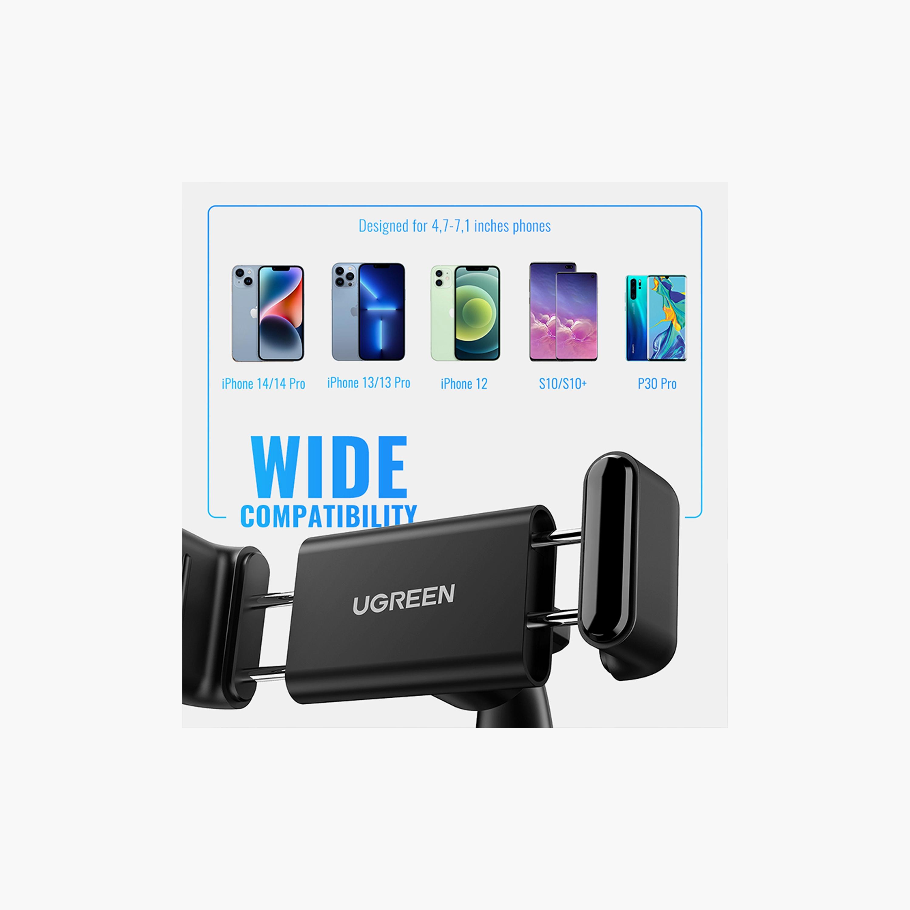 UGREEN Phone Holder for Car Dashboard - Black | 60796-electronics-accessories-mobileaccesories-image-5