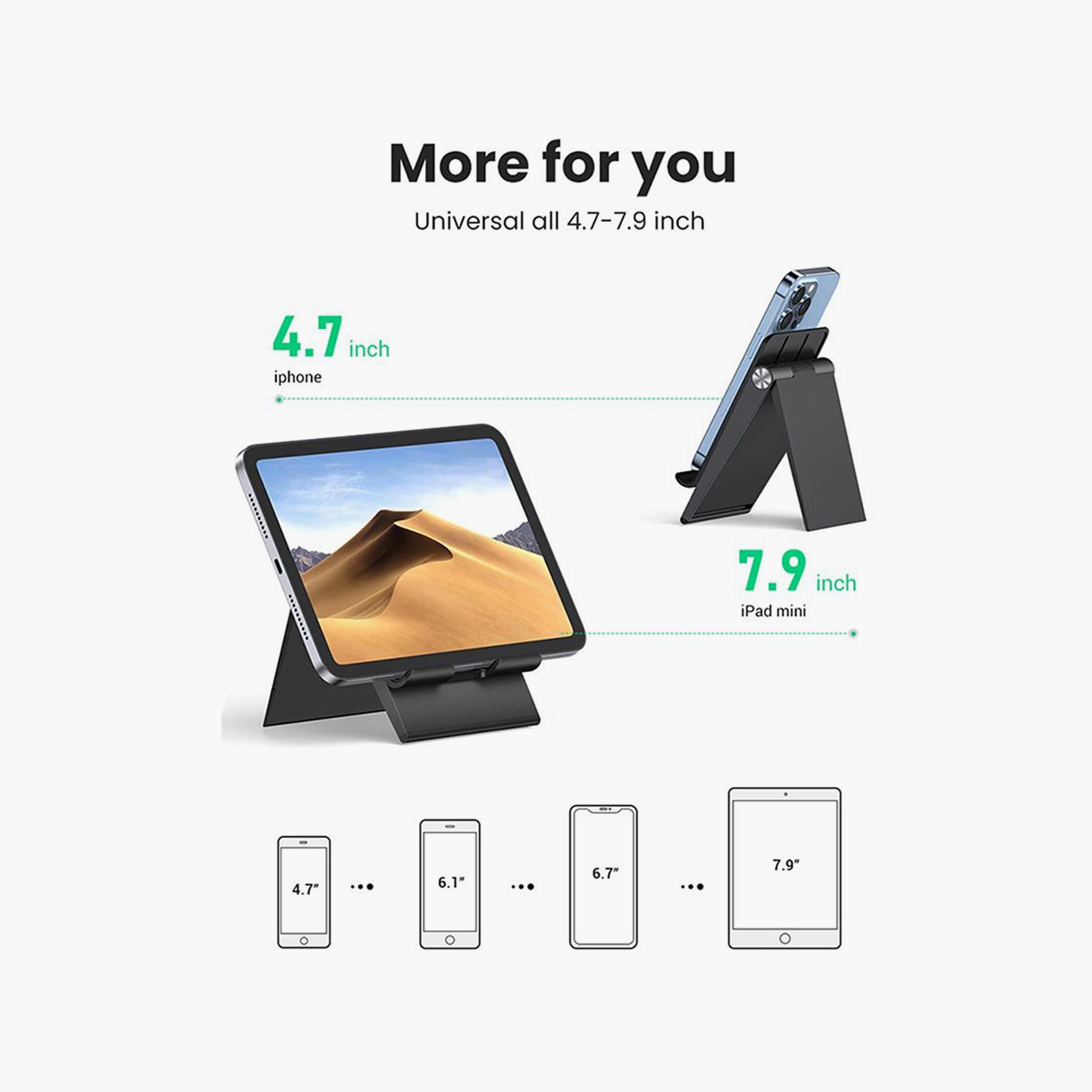 UGREEN Adjustable Portable Desk Stand - Black | 80903-electronics-accessories-mobileaccesories-image-5