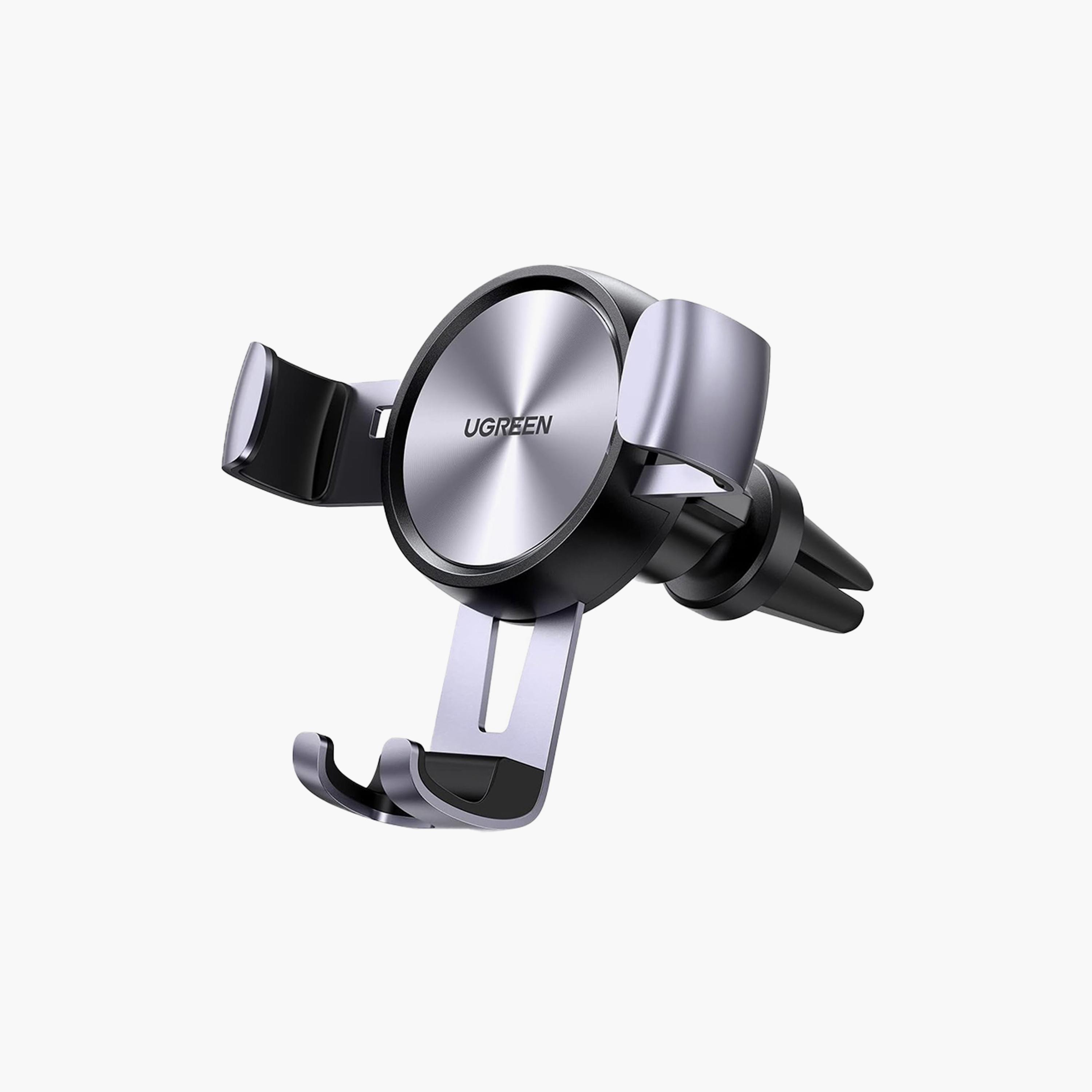 UGREEN Gravity Air Vent Car Phone Holder with Auto Lock - Space Grey | 50564-electronics-accessories-mobileaccesories-image-1