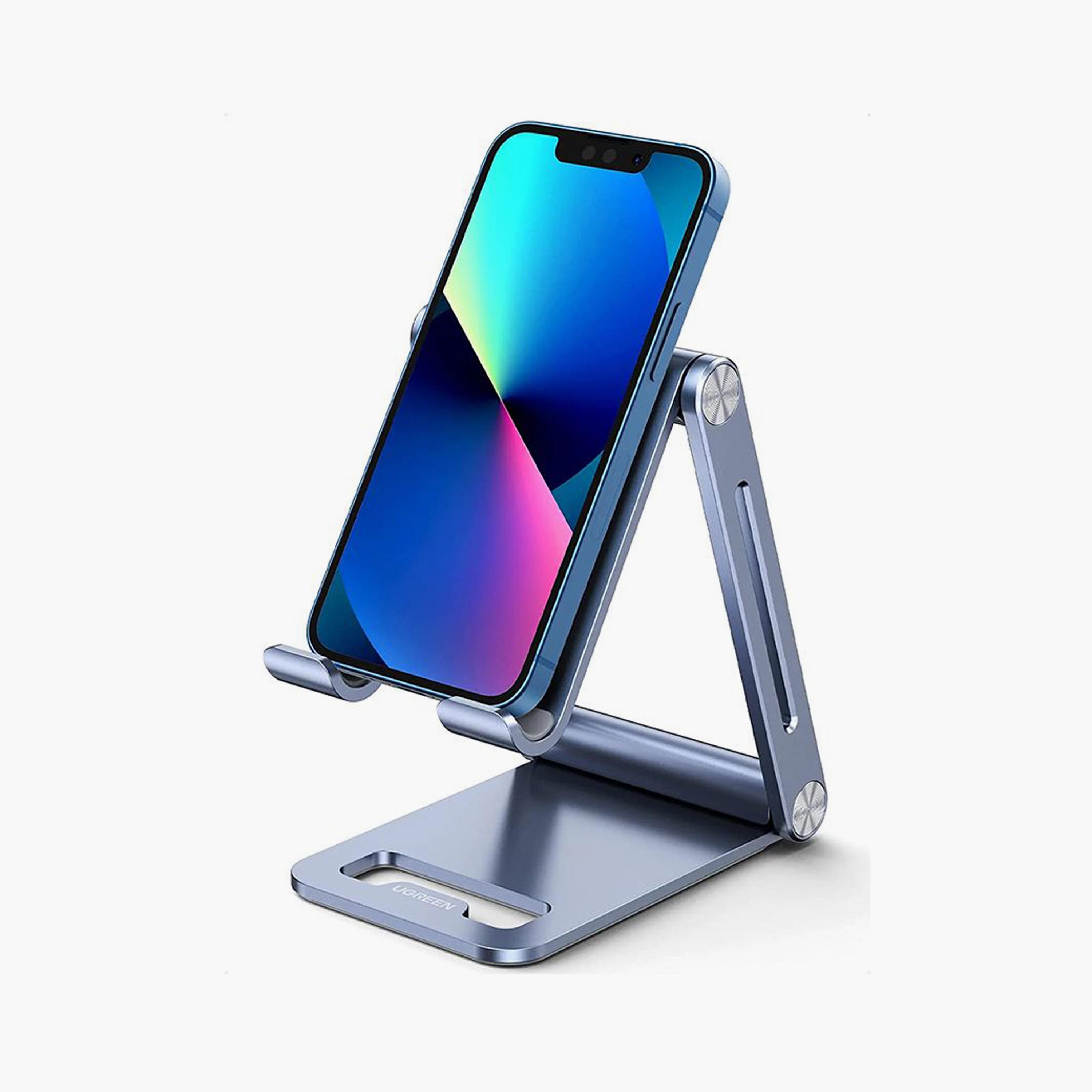 UGREEN Phone Adjustable Aluminium Holder with Roller - Grey | 80708-electronics-accessories-mobileaccesories-image-2