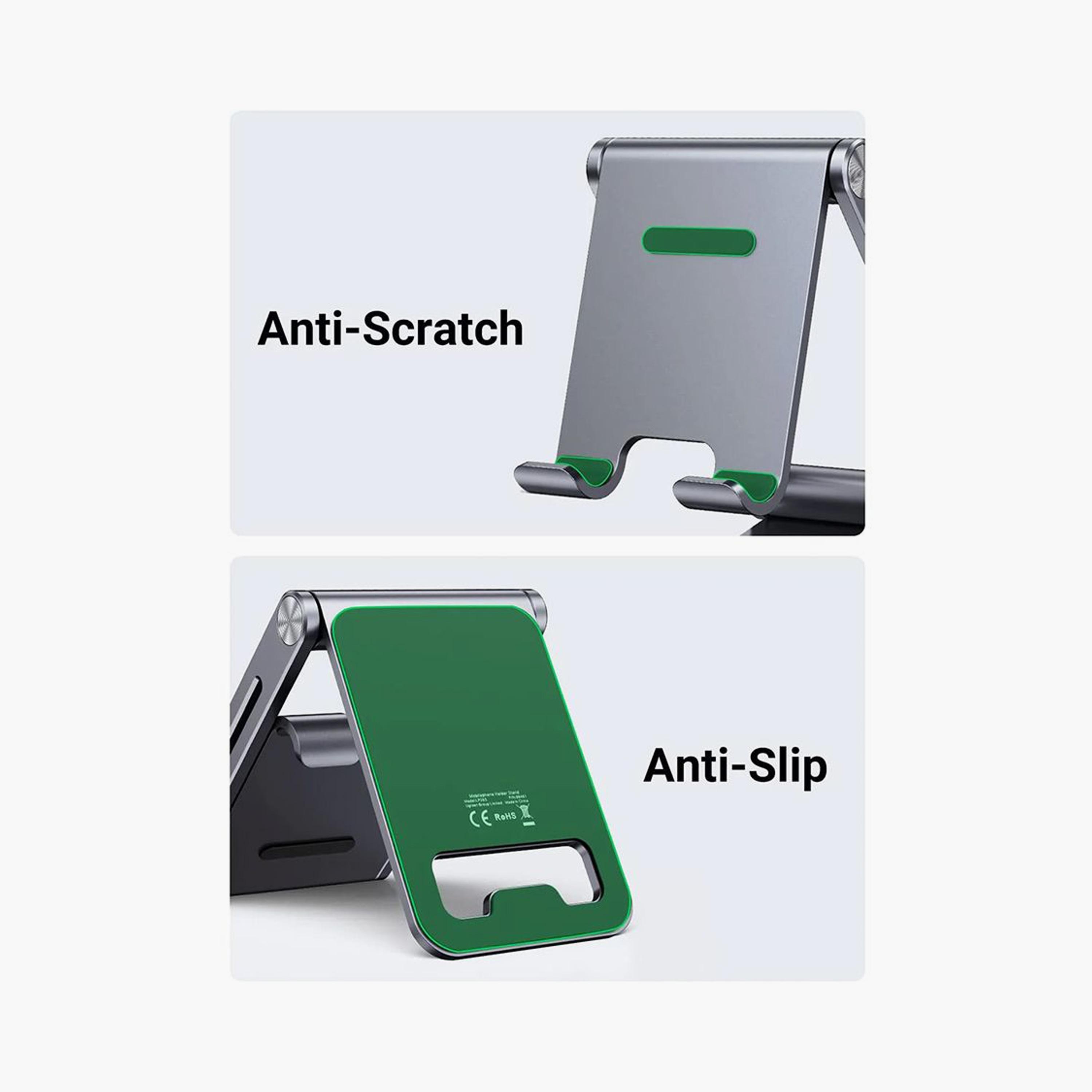 UGREEN Phone Adjustable Aluminium Holder with Roller - Grey | 80708-electronics-accessories-mobileaccesories-image-6