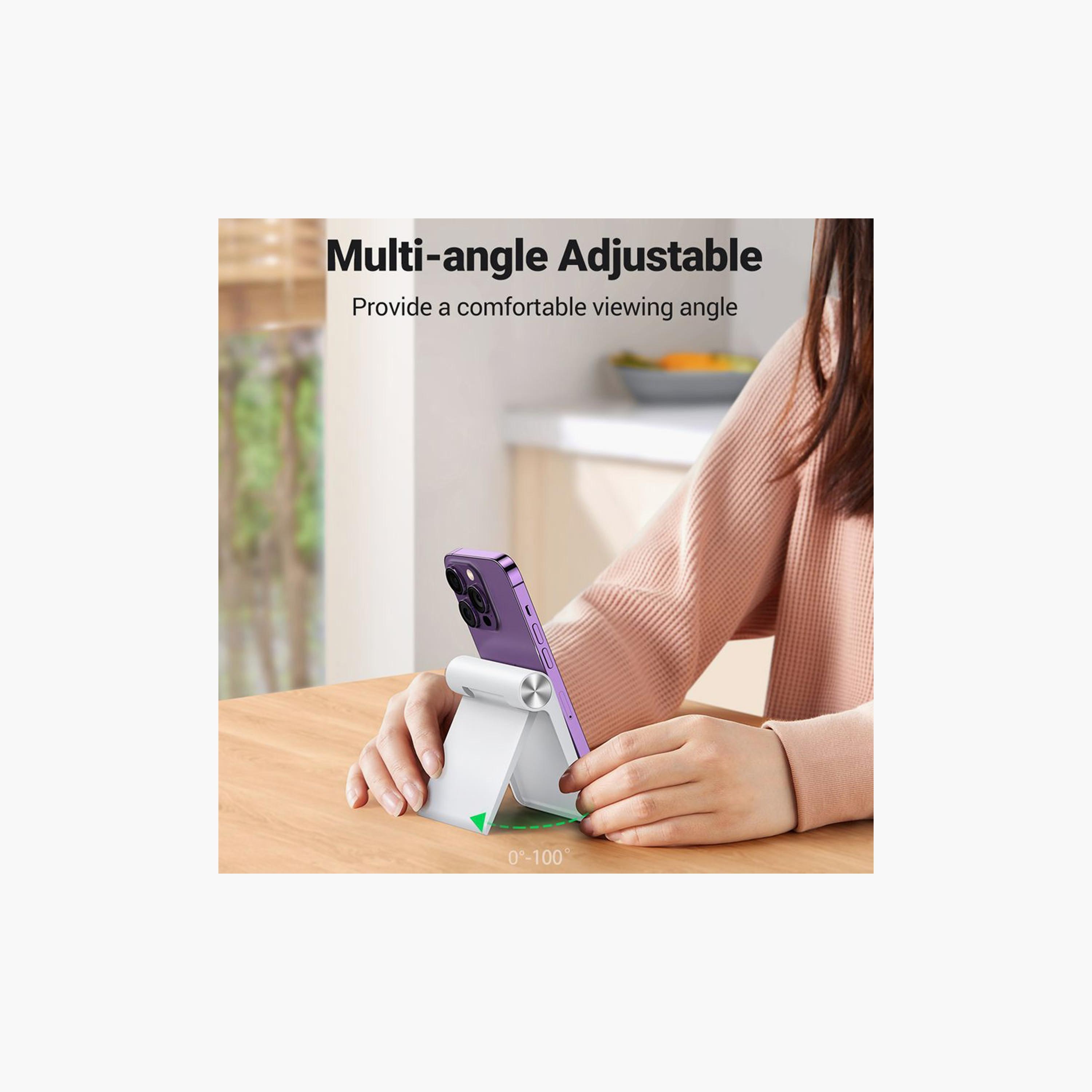UGREEN Adjustable Portable Stand Multi-Angle - White | 30285-electronics-accessories-mobileaccesories-image-2