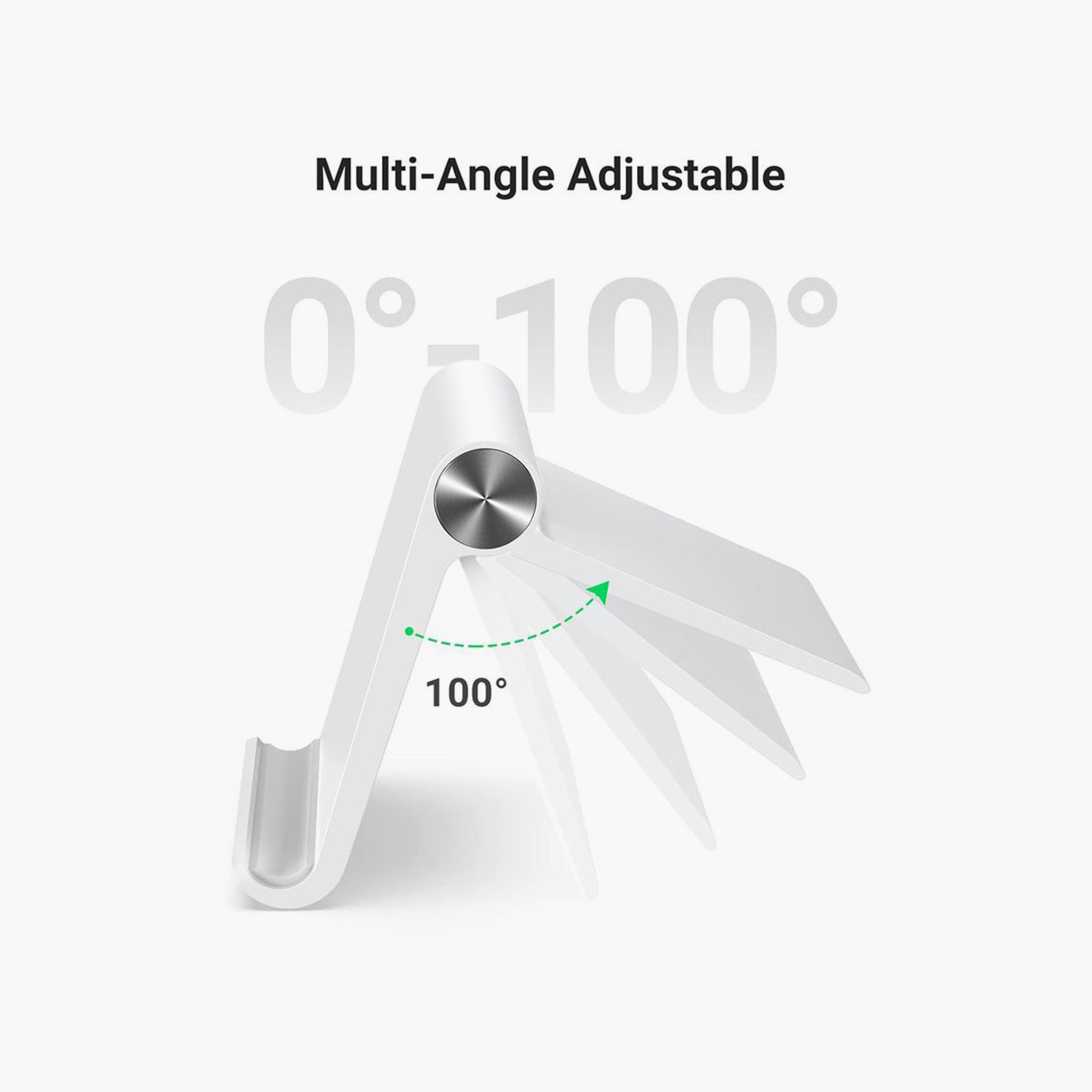 UGREEN Desktop Tablet Stand Multi-Angle Adjustment - White | 30485-electronics-accessories-mobileaccesories-image-2