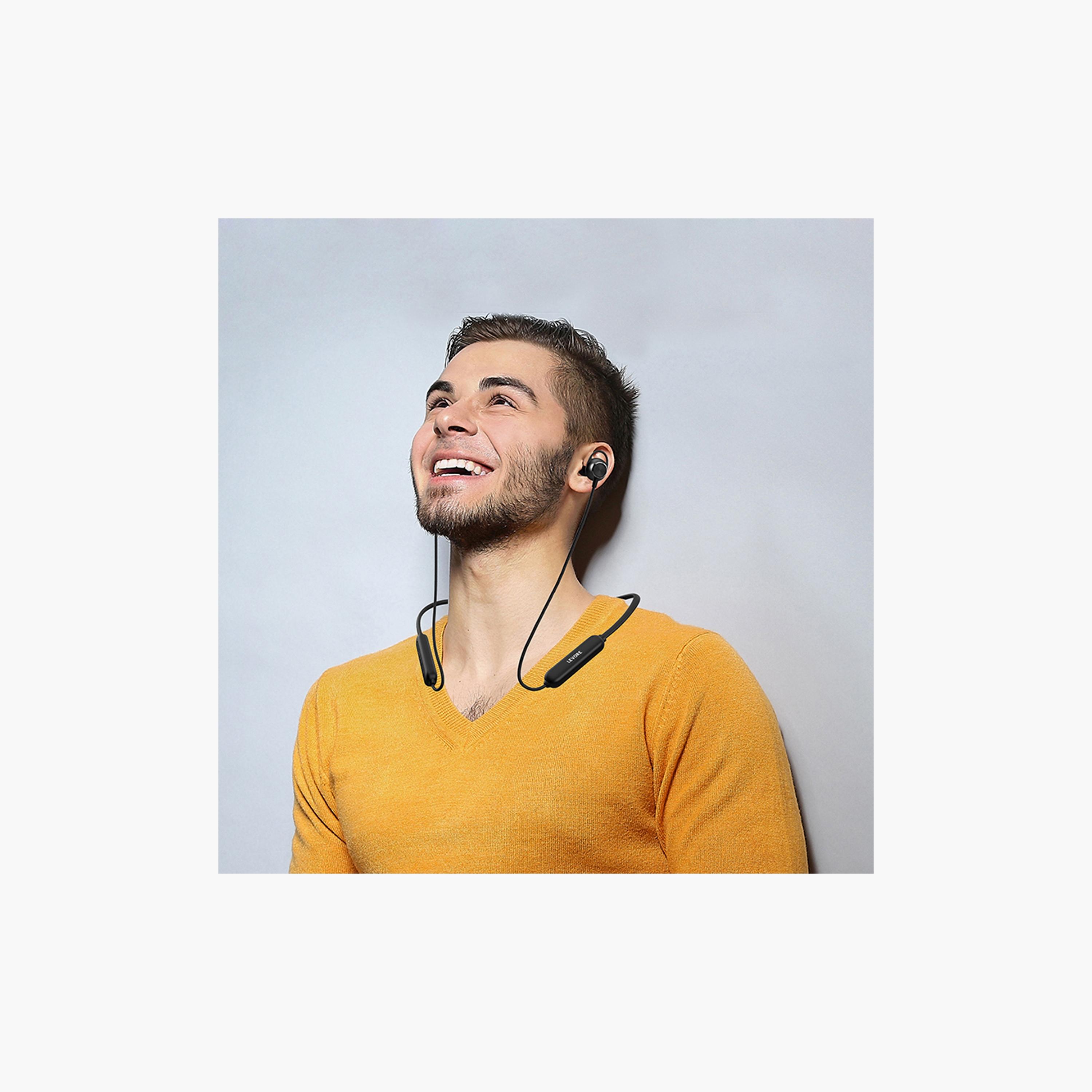 Levore in Ear Bluetooth Neckband- Black | LEB41-BK-electronics-headphonesandearphones-image-3