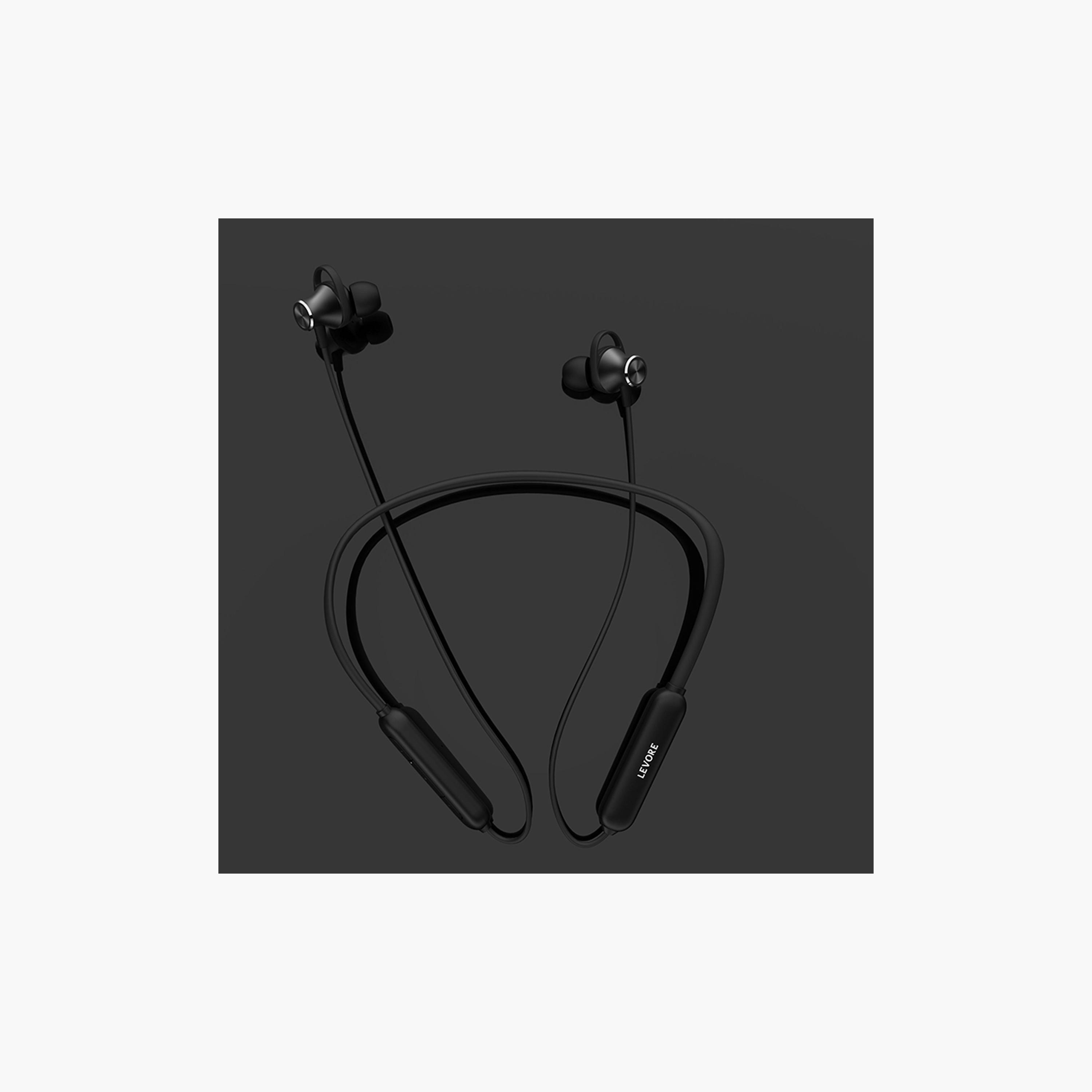 Levore in Ear Bluetooth Neckband- Black | LEB41-BK-electronics-headphonesandearphones-image-5