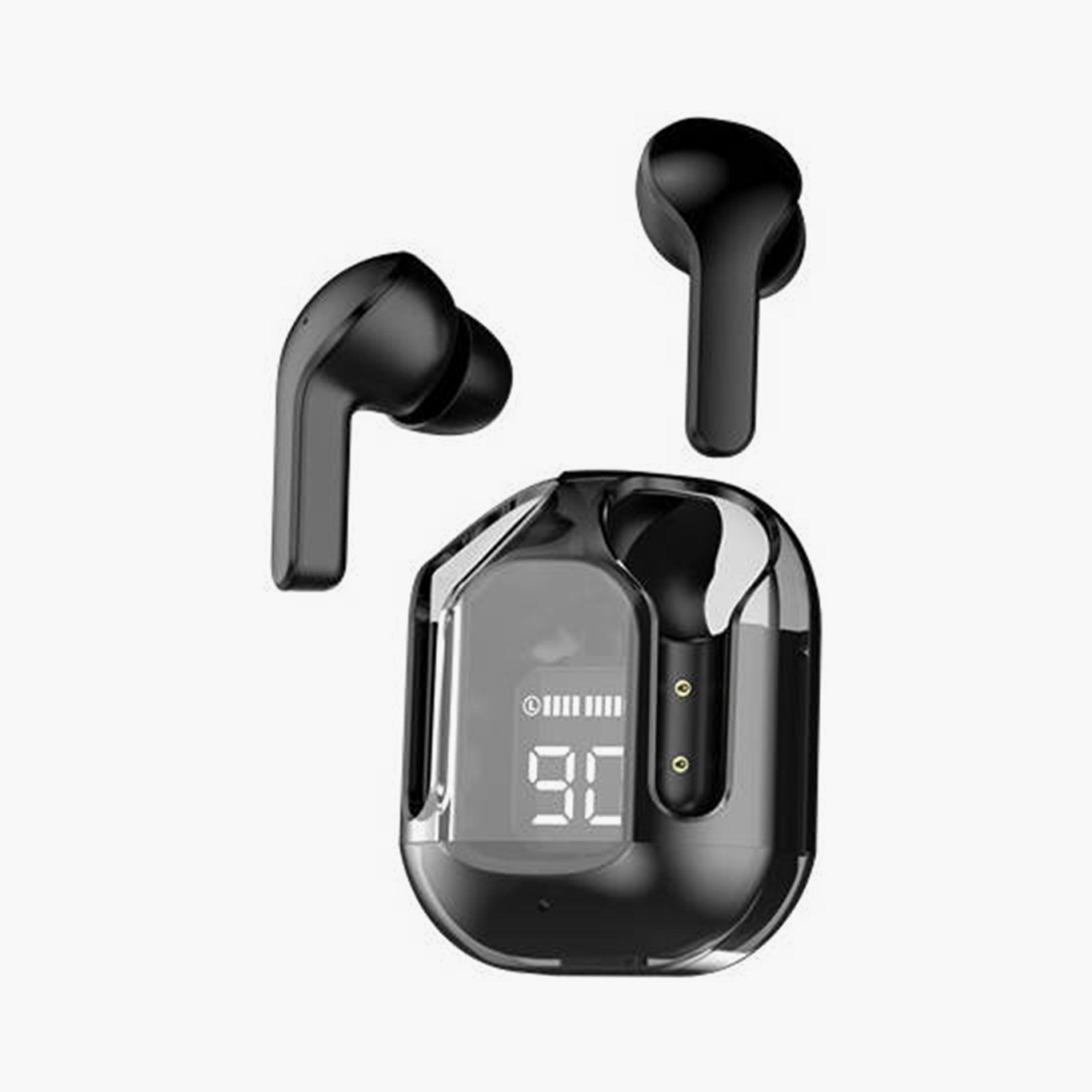 Levore True Wireless Stereo Crystal S1 Earbuds with Digital Screen - Black | LBT301-BK-electronics-headphonesandearphones-image-2