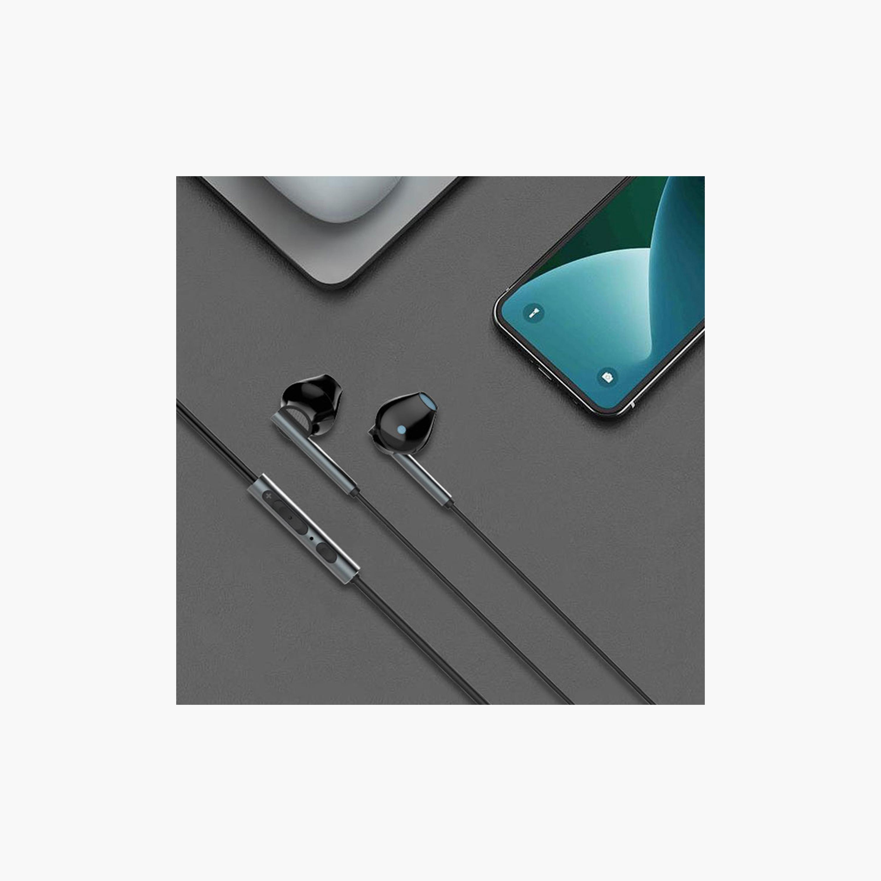 Levore Wired Earphone with 3.5mm Connector- Black | LEW11-BK-electronics-headphonesandearphones-image-3
