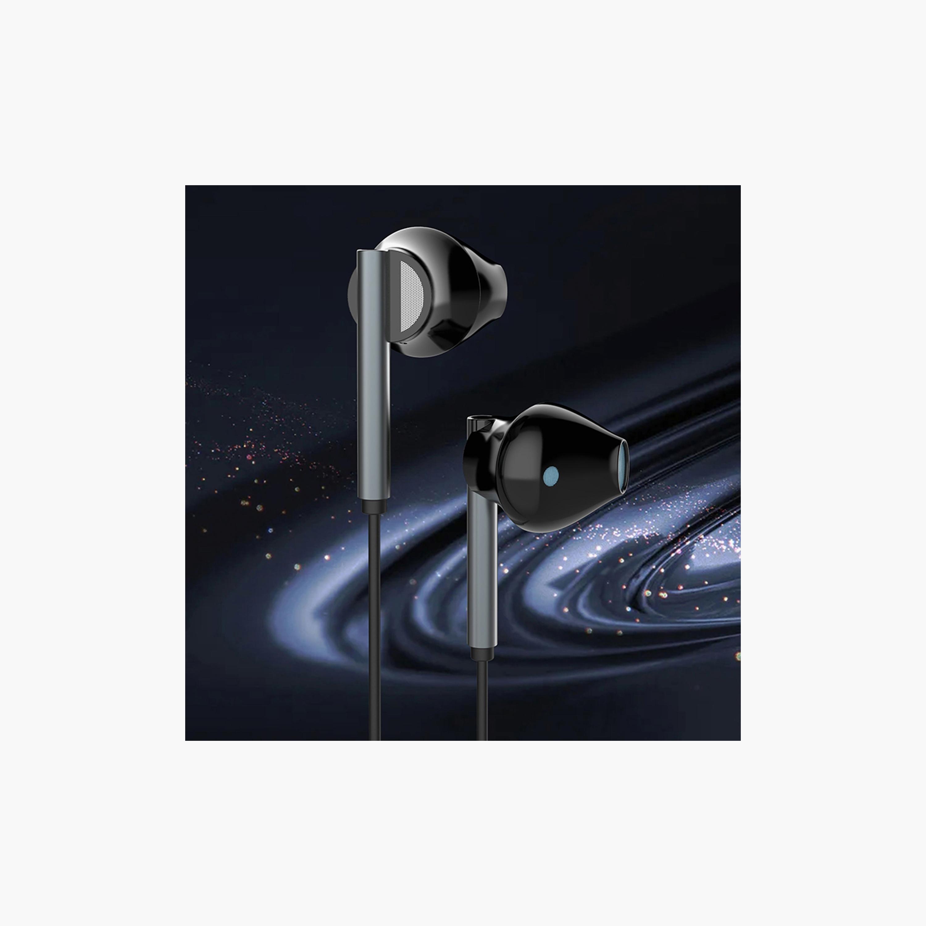 Levore Wired Earphone with 3.5mm Connector- Black | LEW11-BK-electronics-headphonesandearphones-image-4
