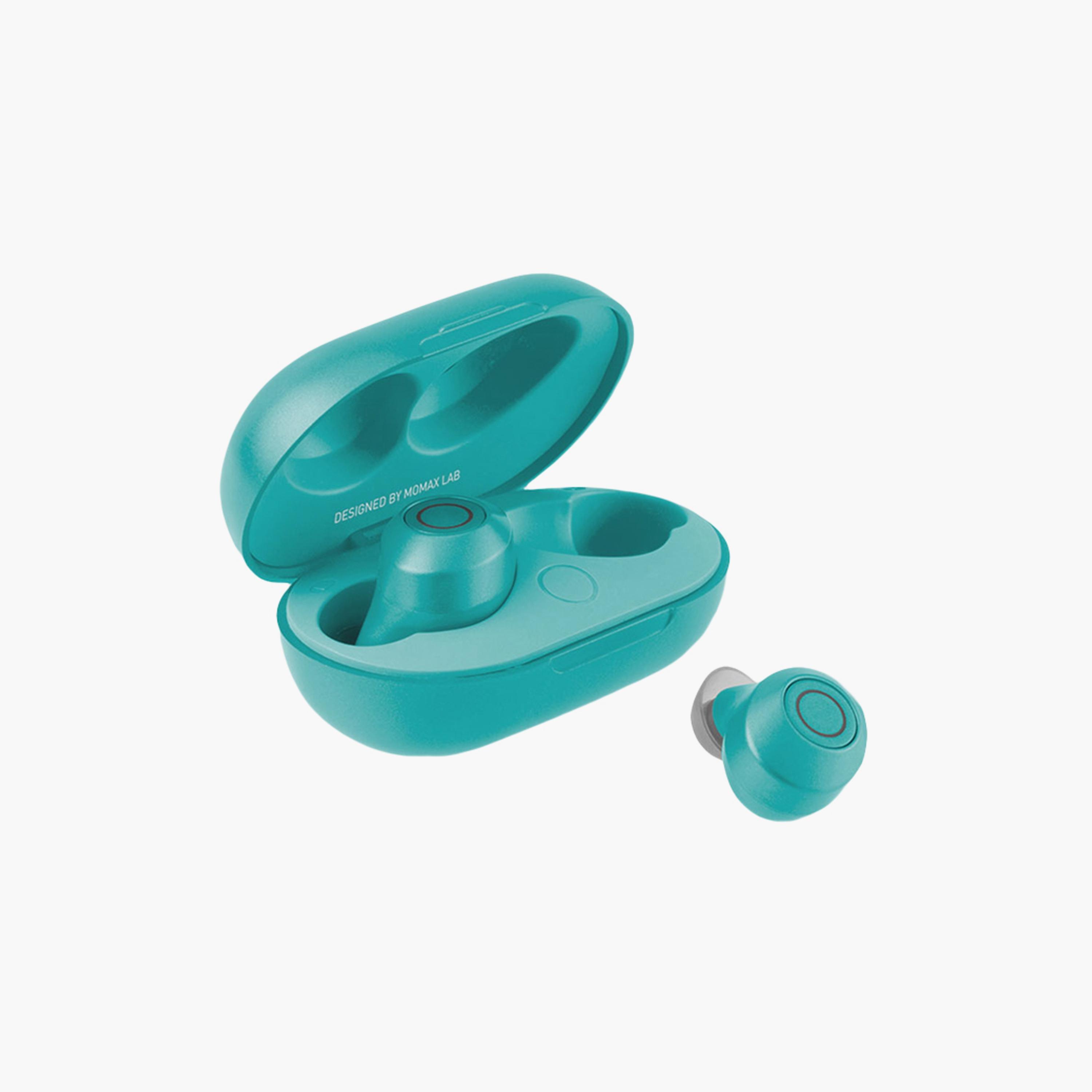 Momax Wireless Earbuds PILLS TWS 20H Running Time- Blue | BT1B-electronics-headphonesandearphones-image-1