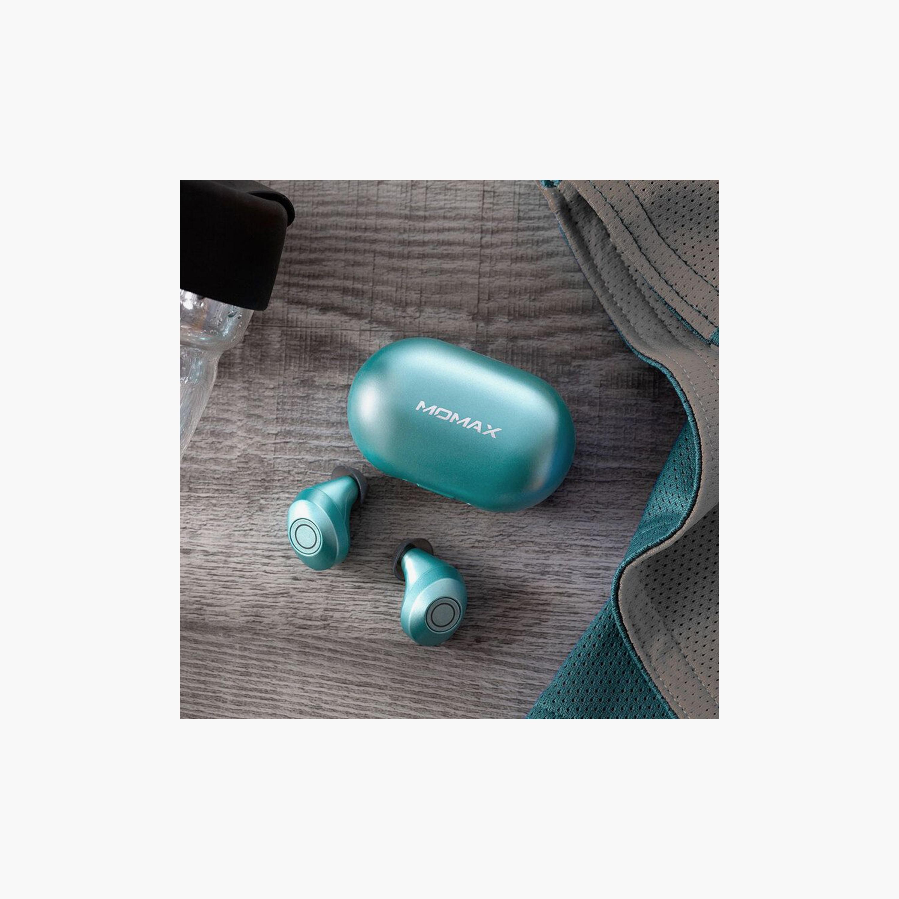 Momax Wireless Earbuds PILLS TWS 20H Running Time- Blue | BT1B-electronics-headphonesandearphones-image-2