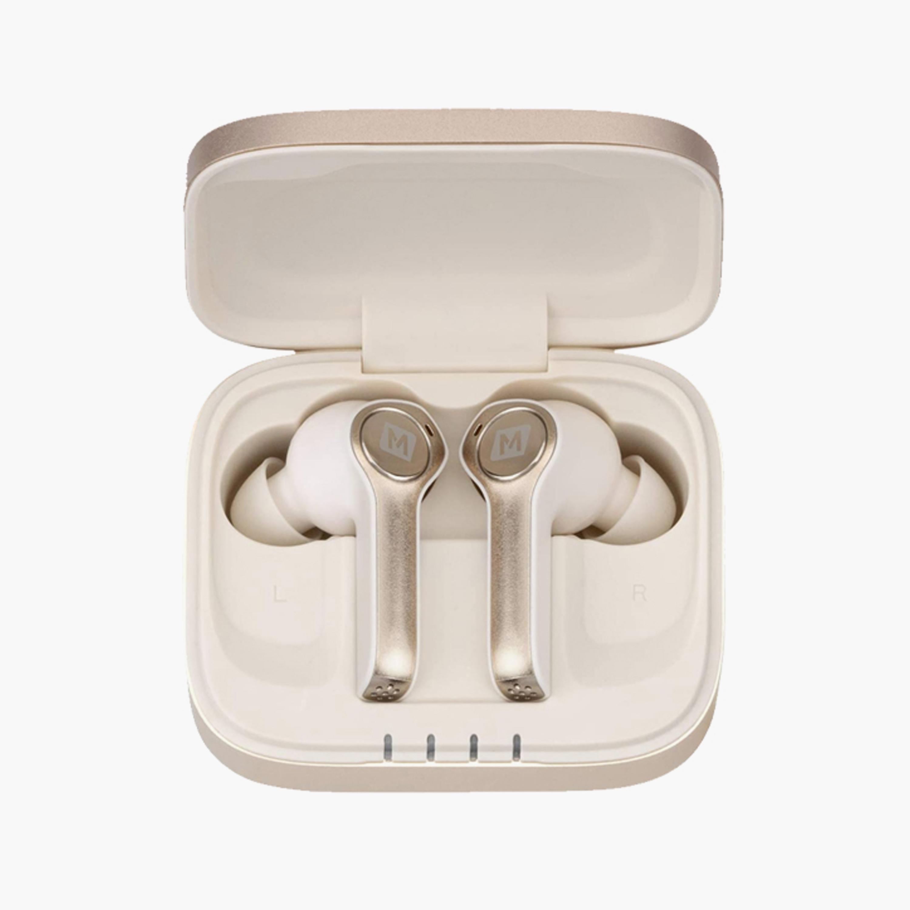 Momax Earbuds Spark True Wireless Bluetooth with Charging Case Pack Work Up 20 hours - Gold | BT5L-electronics-headphonesandearphones-image-1