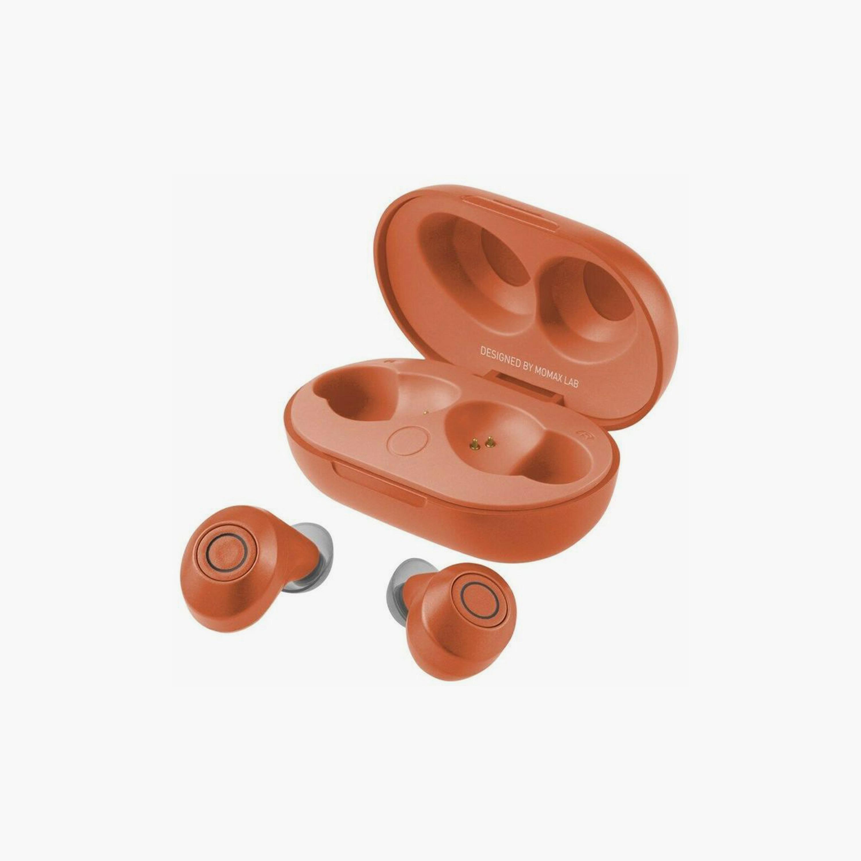 Momax PILLS TWS Wireless Earbuds - Orange | BT1M-electronics-headphonesandearphones-image-2