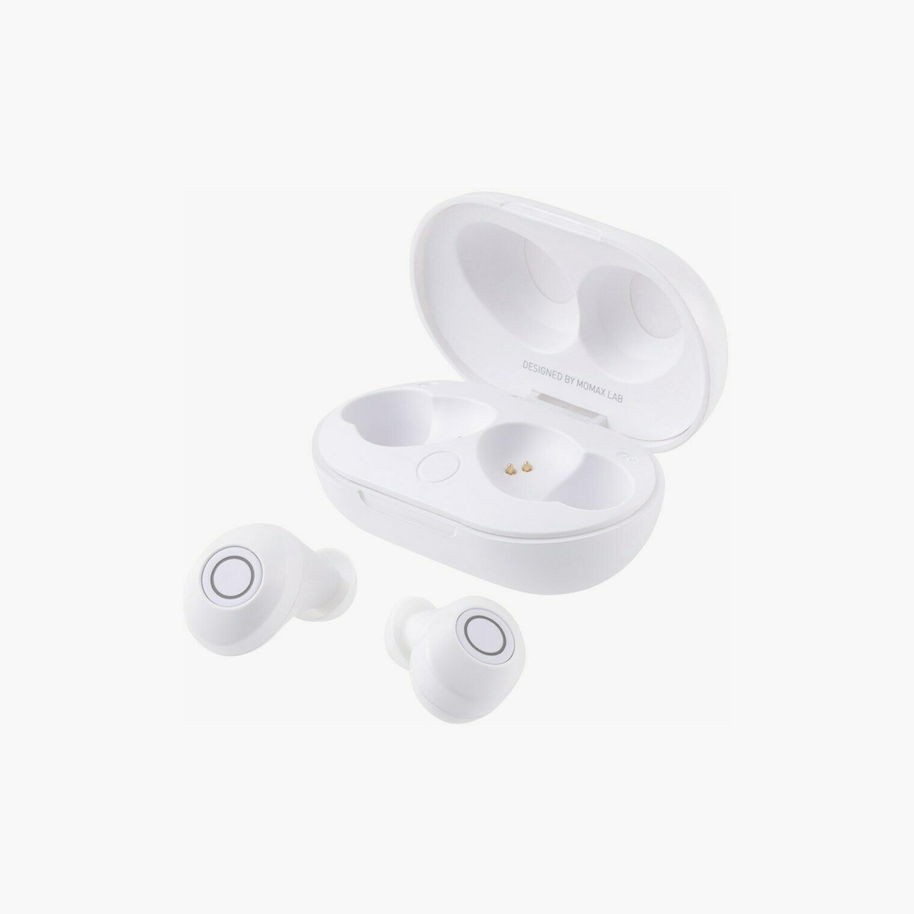 Momax Wireless Earbuds PILLS TWS 20H Running Time - White | BT1W-electronics-headphonesandearphones-image-4
