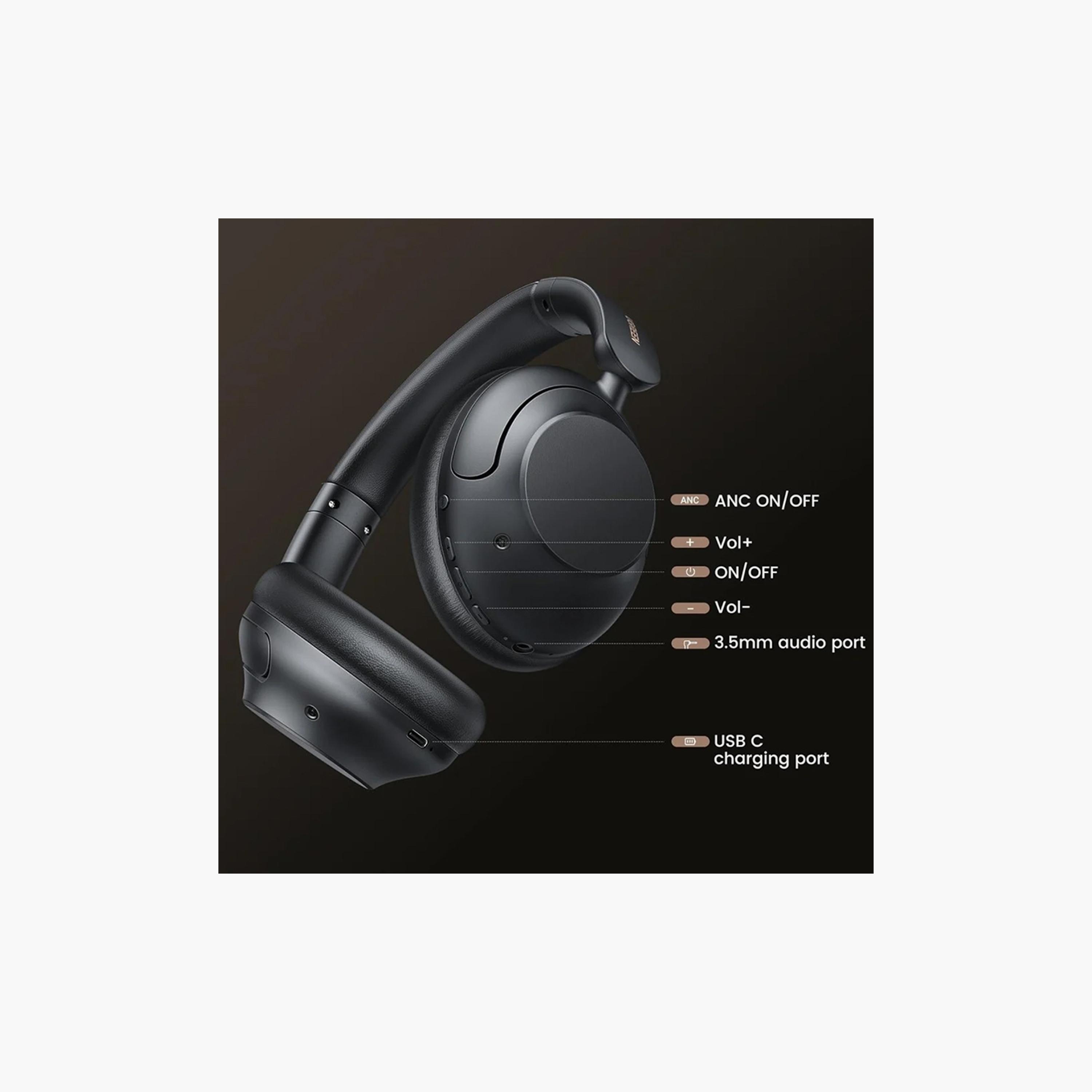 UGREEN HiTune Max5 Hybrid Headphone Over-Ear with ANC - White | 15809-electronics-headphonesandearphones-image-2