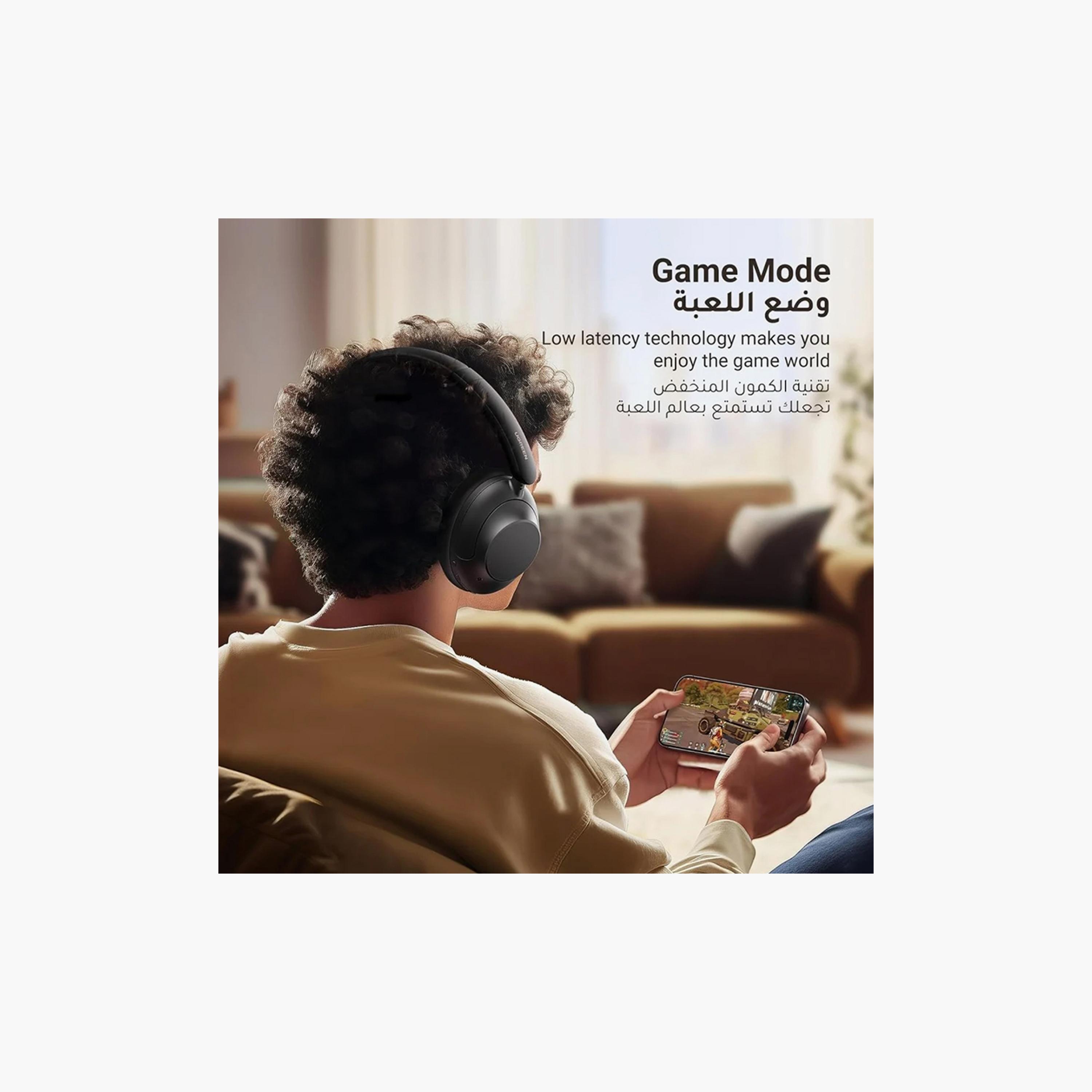 UGREEN HiTune Max5 Hybrid Headphone Over-Ear with ANC - White | 15809-electronics-headphonesandearphones-image-3
