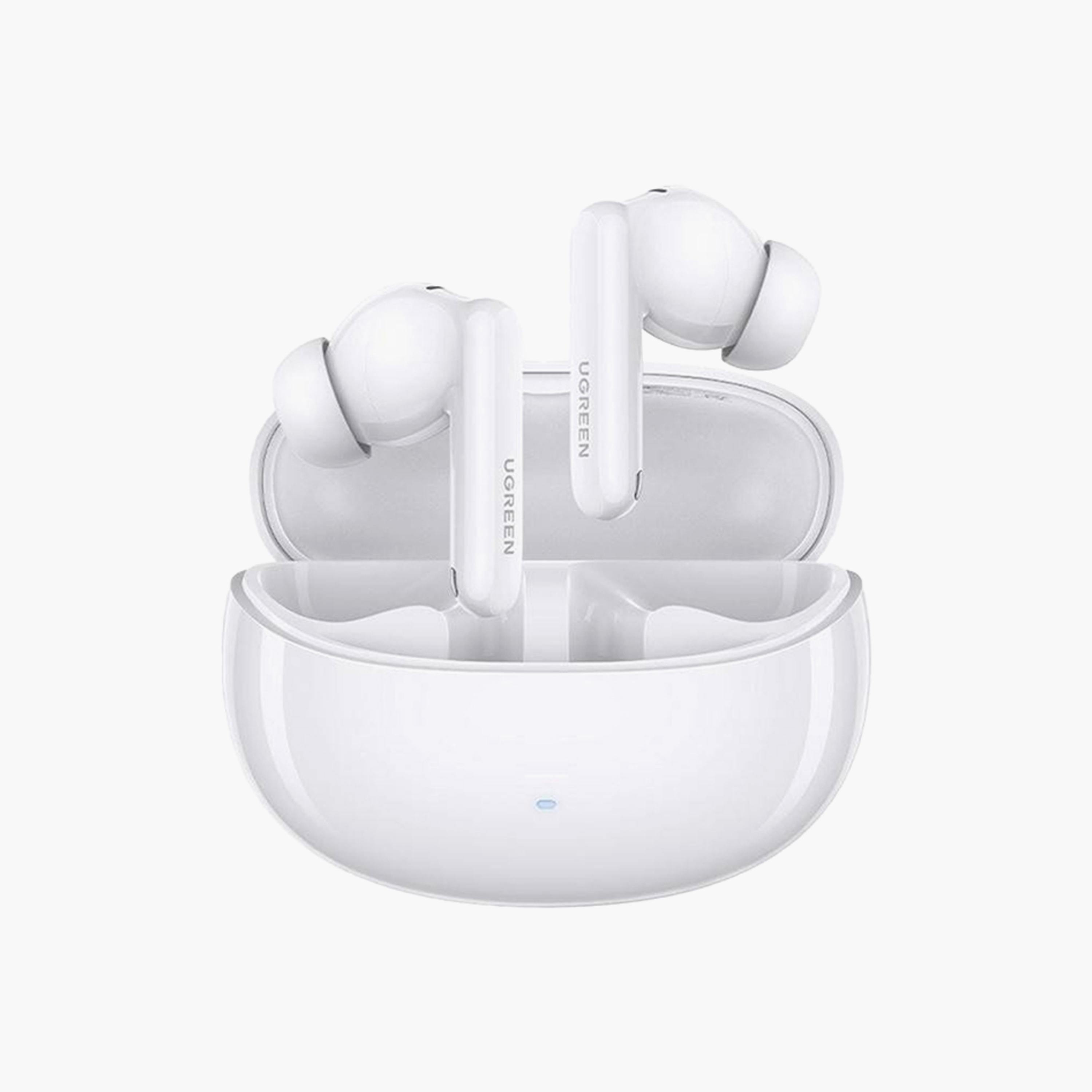 UGREEN Earbuds Wireless HiTune T3 Pro Active Noise-Cancelling - White | 35725-electronics-headphonesandearphones-image-1