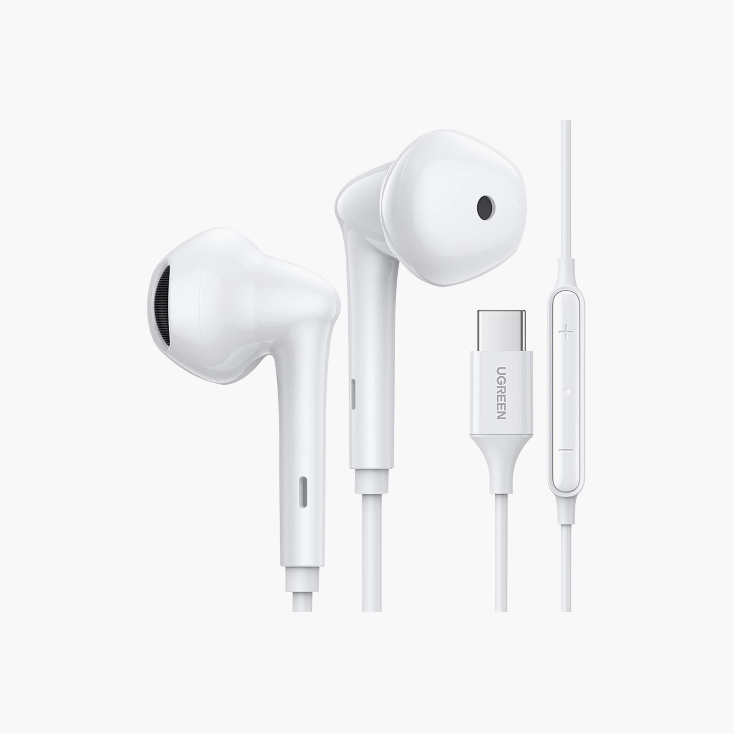 UGREEN HiTune Wired Earphones with USB-C Connector - White | 60700-electronics-headphonesandearphones-image-1