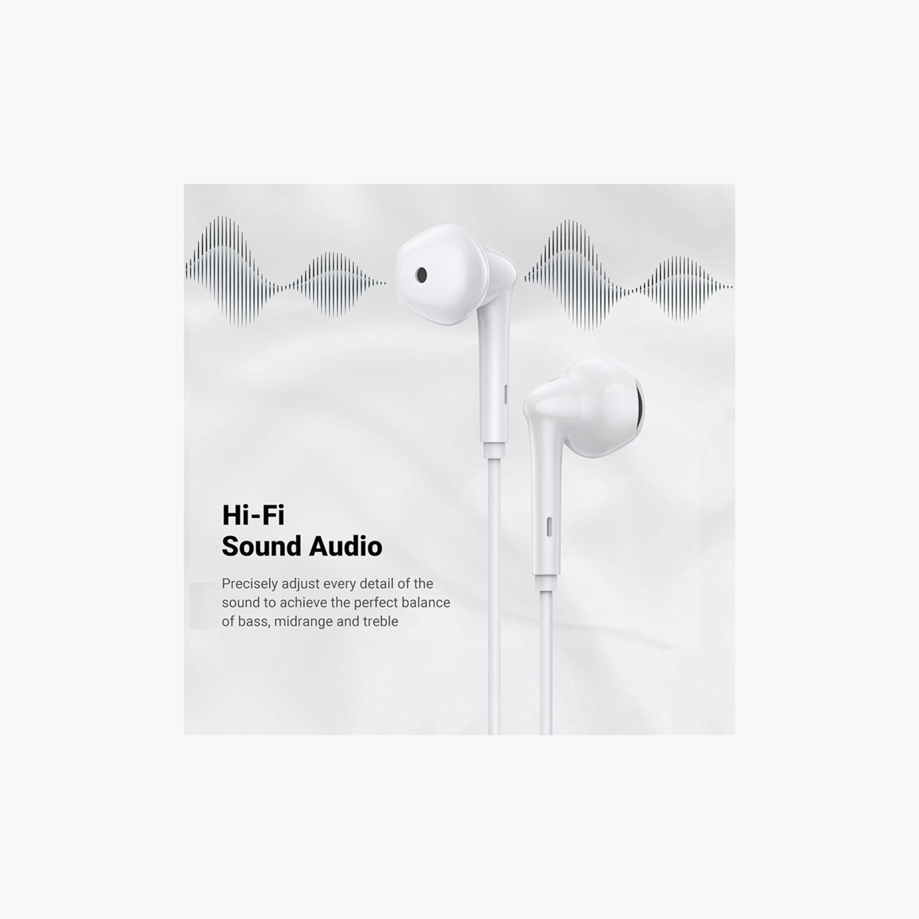 UGREEN HiTune Wired Earphones with USB-C Connector - White | 60700-electronics-headphonesandearphones-image-4